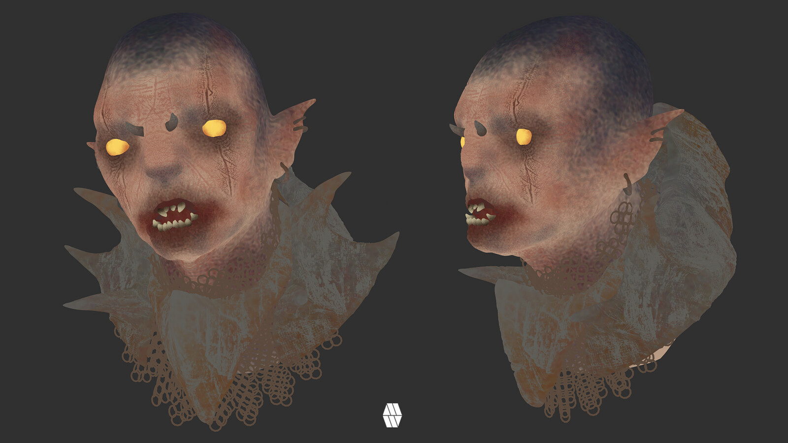 Flat Poly Paint ZBrush 