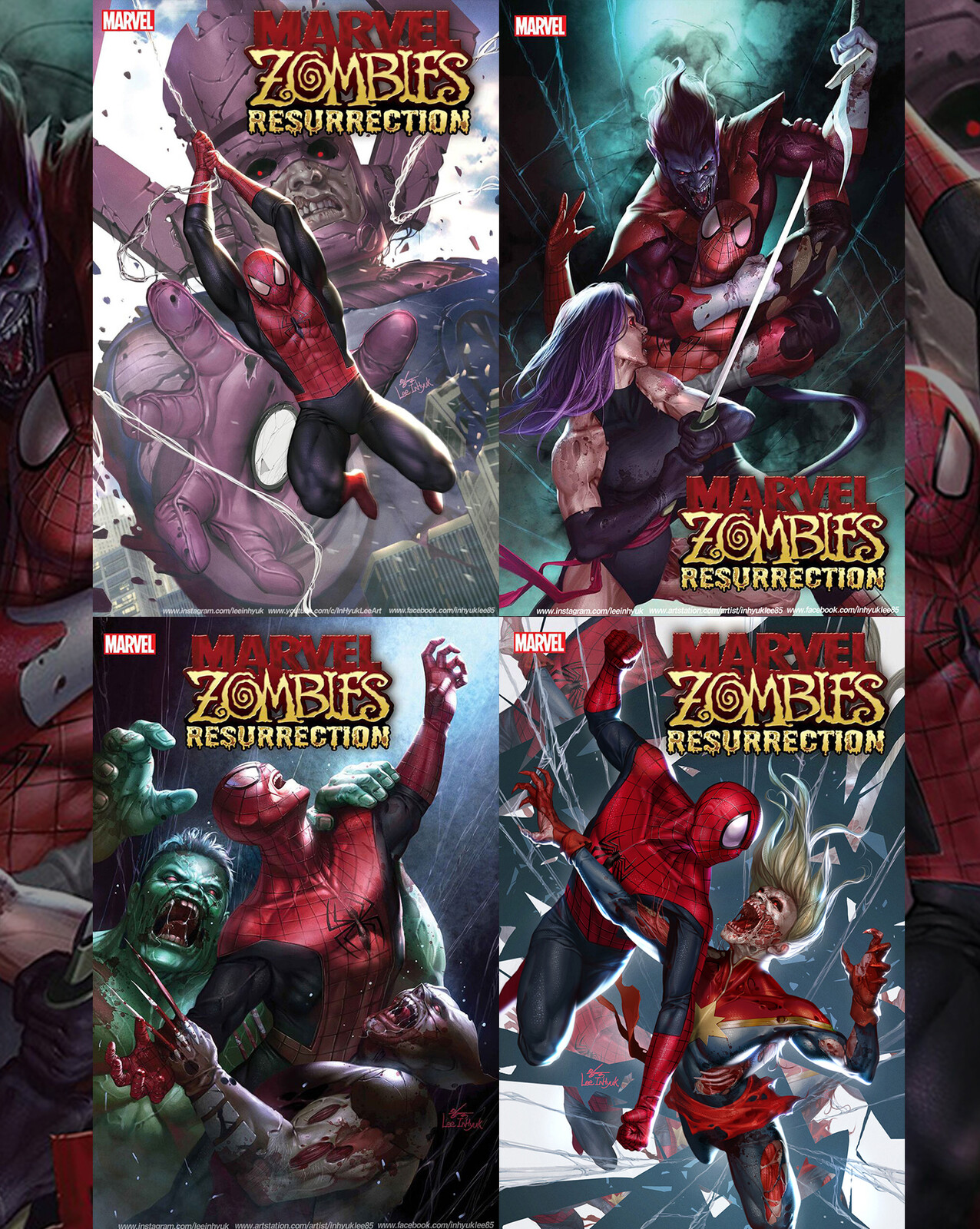 Marvel Zombies: Resurrection series  (4 issue)