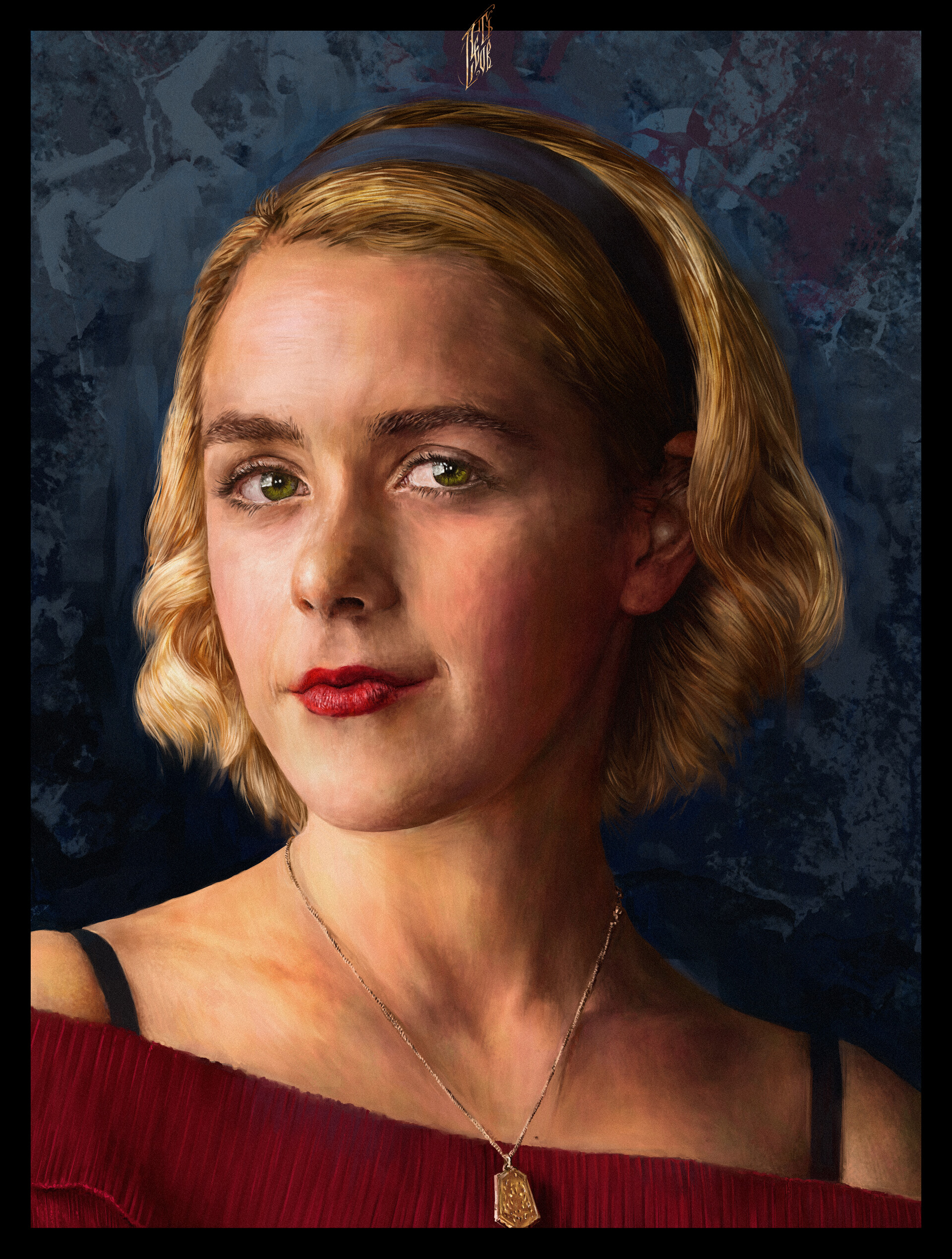 artstation kiernan shipka peter petrov