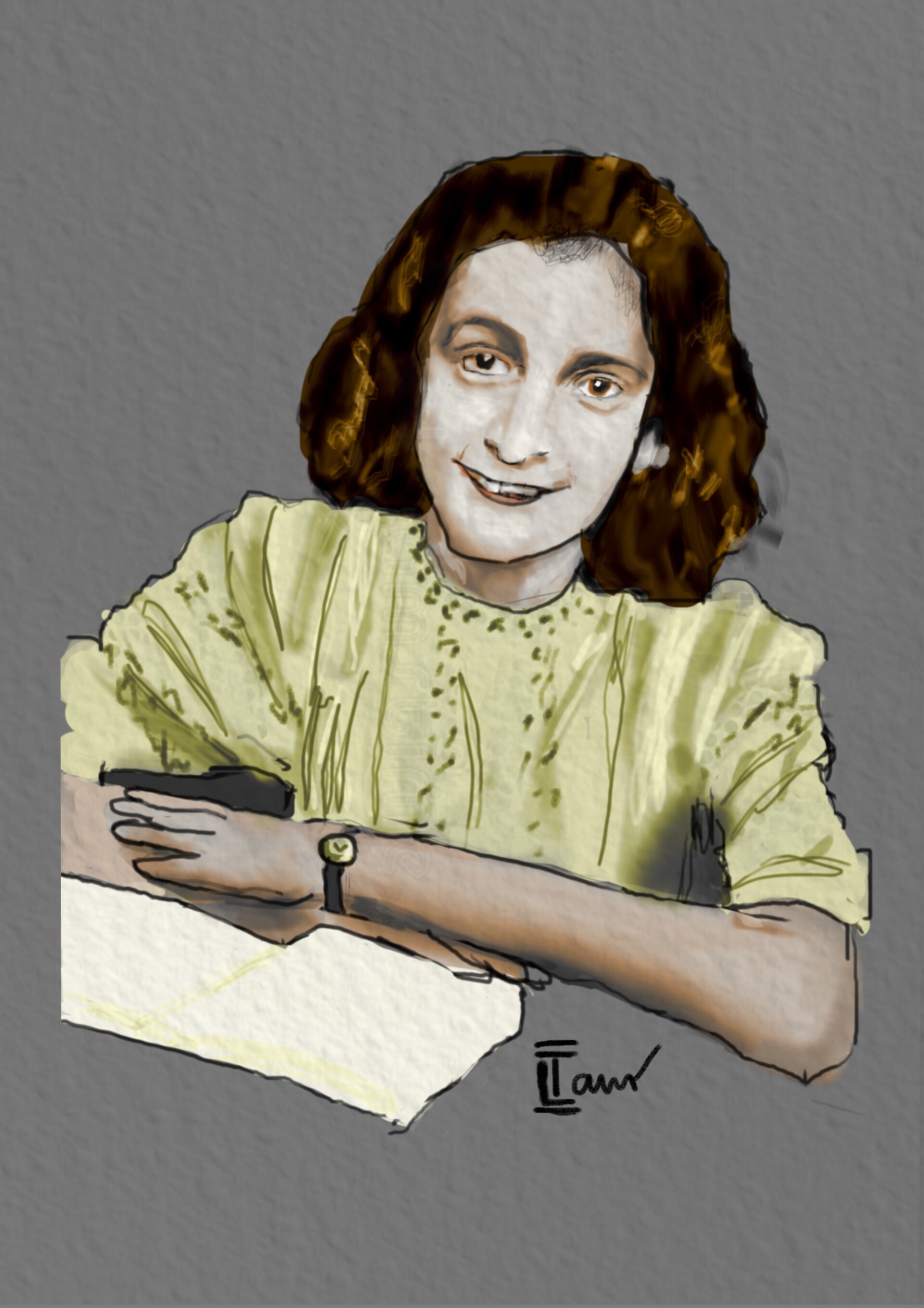 Artstation Anne Frank Thomas Laur