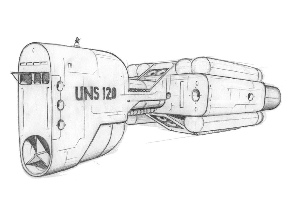 Cargo Ship: a variation of the Space Carrier.
