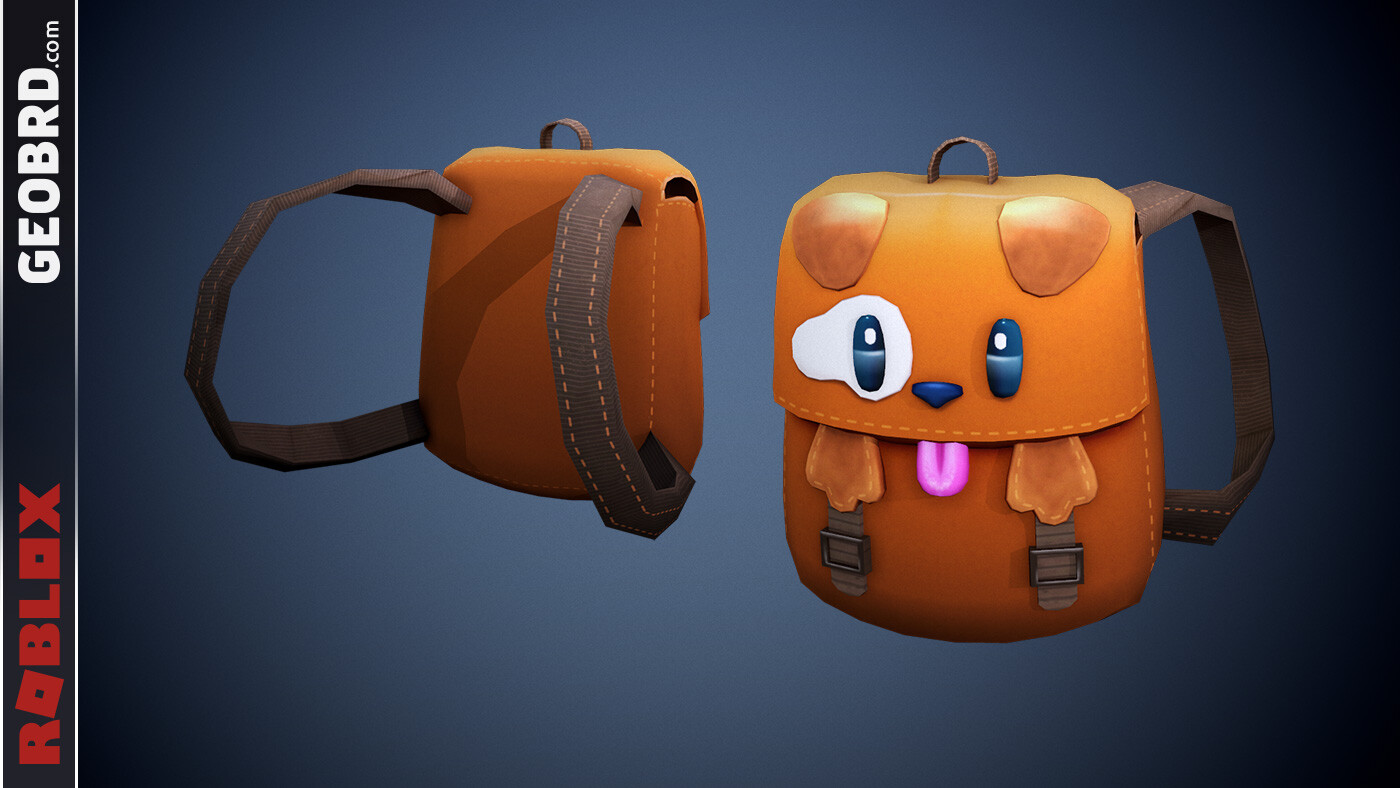 blue roblox backpack