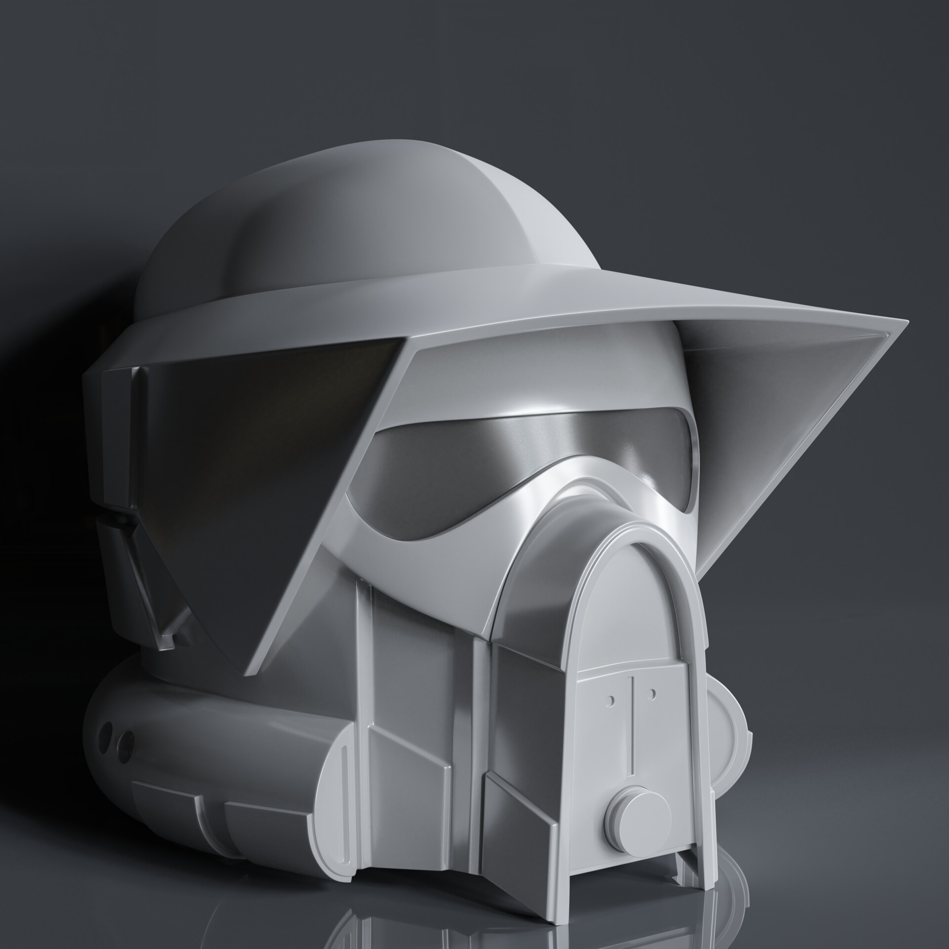 Artstation Star Wars 3d Printer Helmet Nikita Gaag
