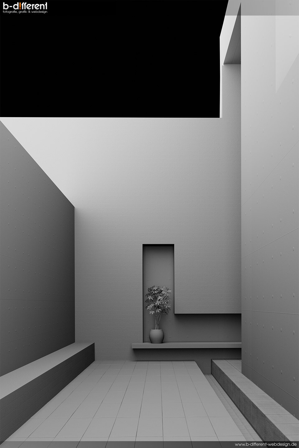 Architecture with fSpy | ambient occlusion pass