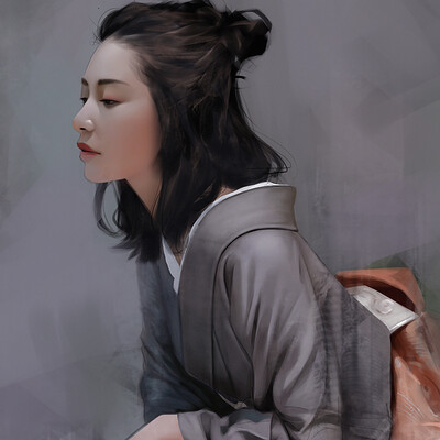 Girl, By Razaras, digital painting, 2020 : r/Art