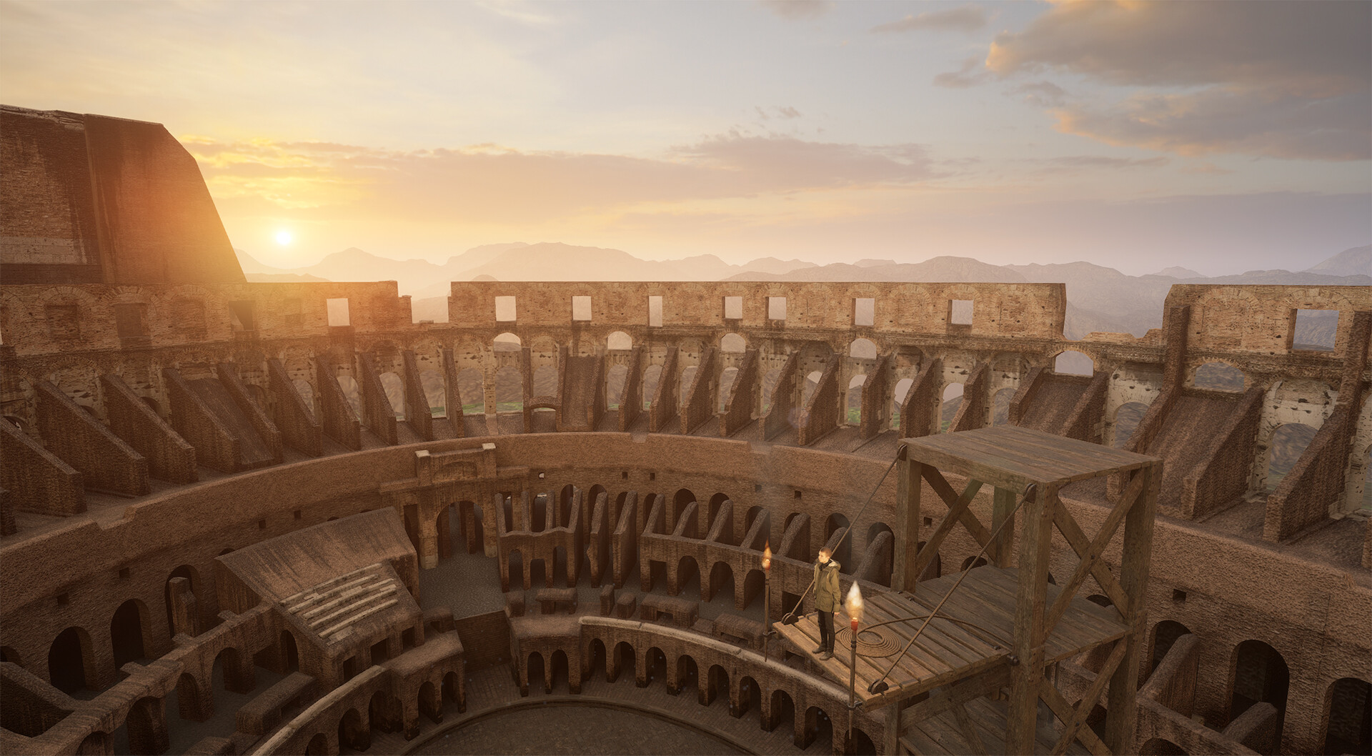 ArtStation Jump VR for The Gadget Show UE4 Environment