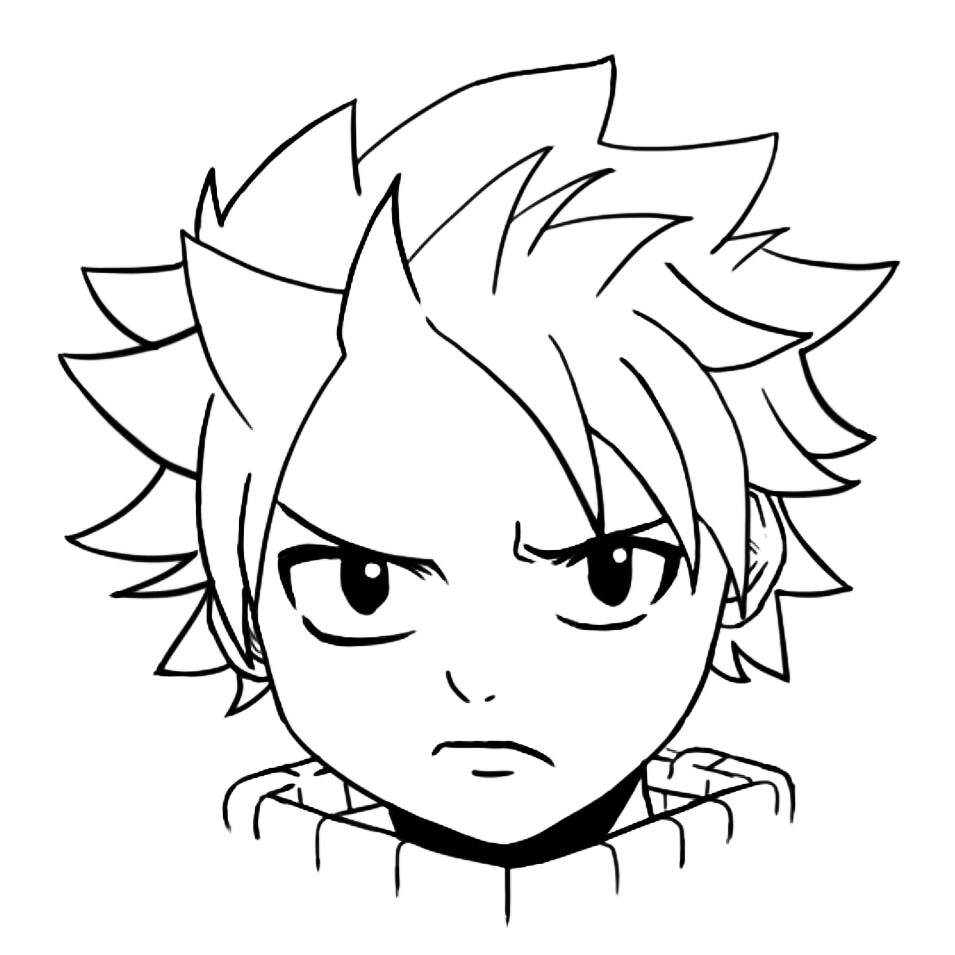 Natsu  Fairy Tail Drawing by GuillermoAntil on DeviantArt