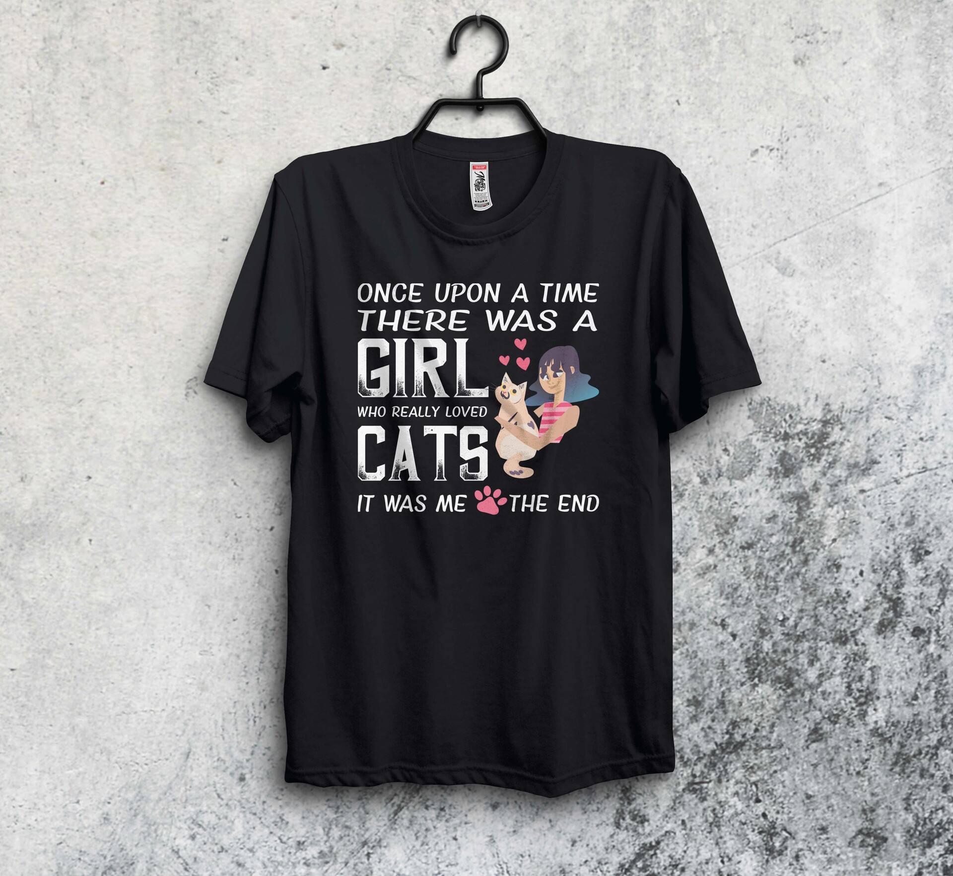 cat t shirt design