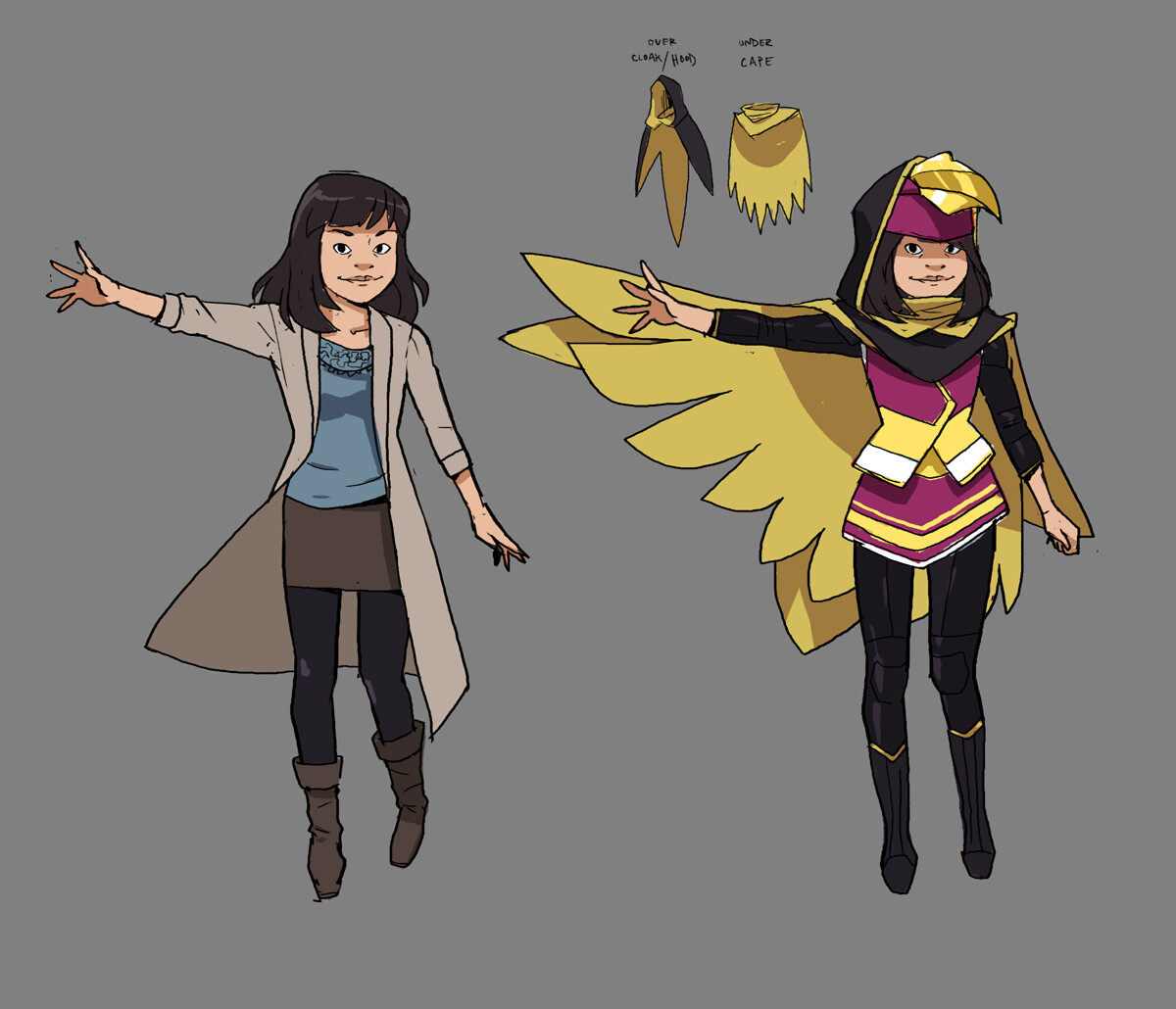 Birdie Character Design