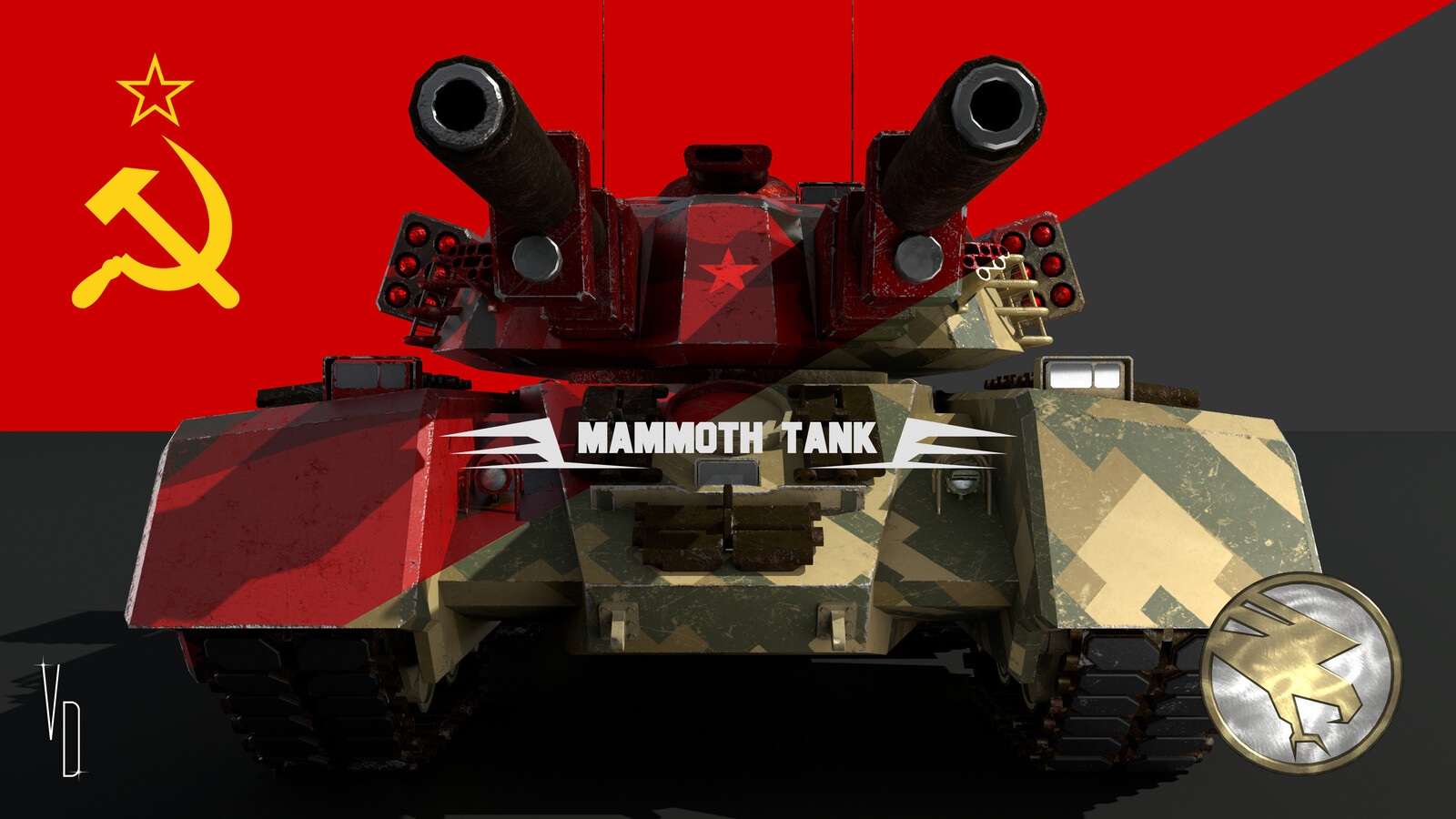 red alert mammoth tank