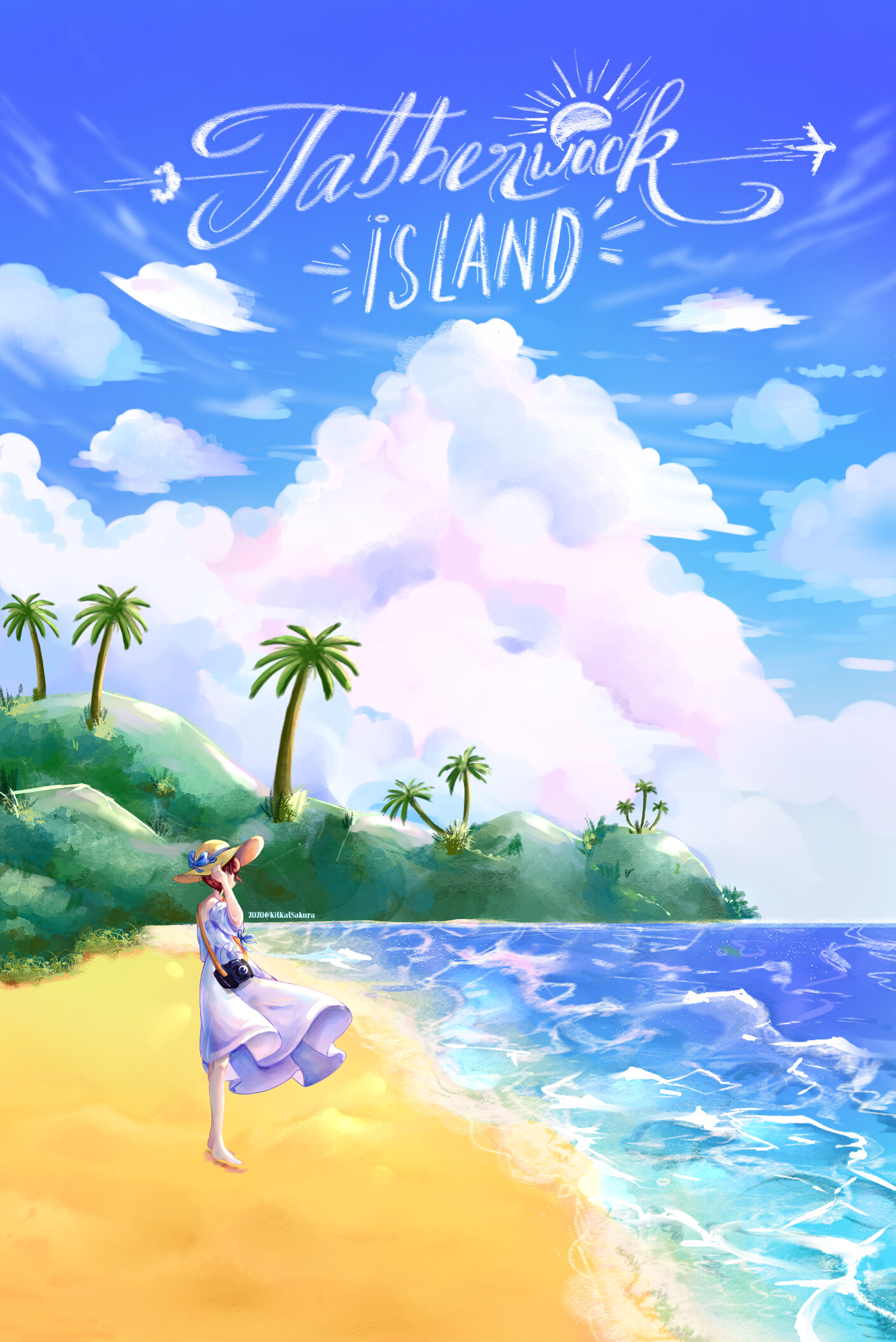 picture Danganronpa V2 Beach Background coconuts kitkatsakura ã‹ãŸã‚Šãª