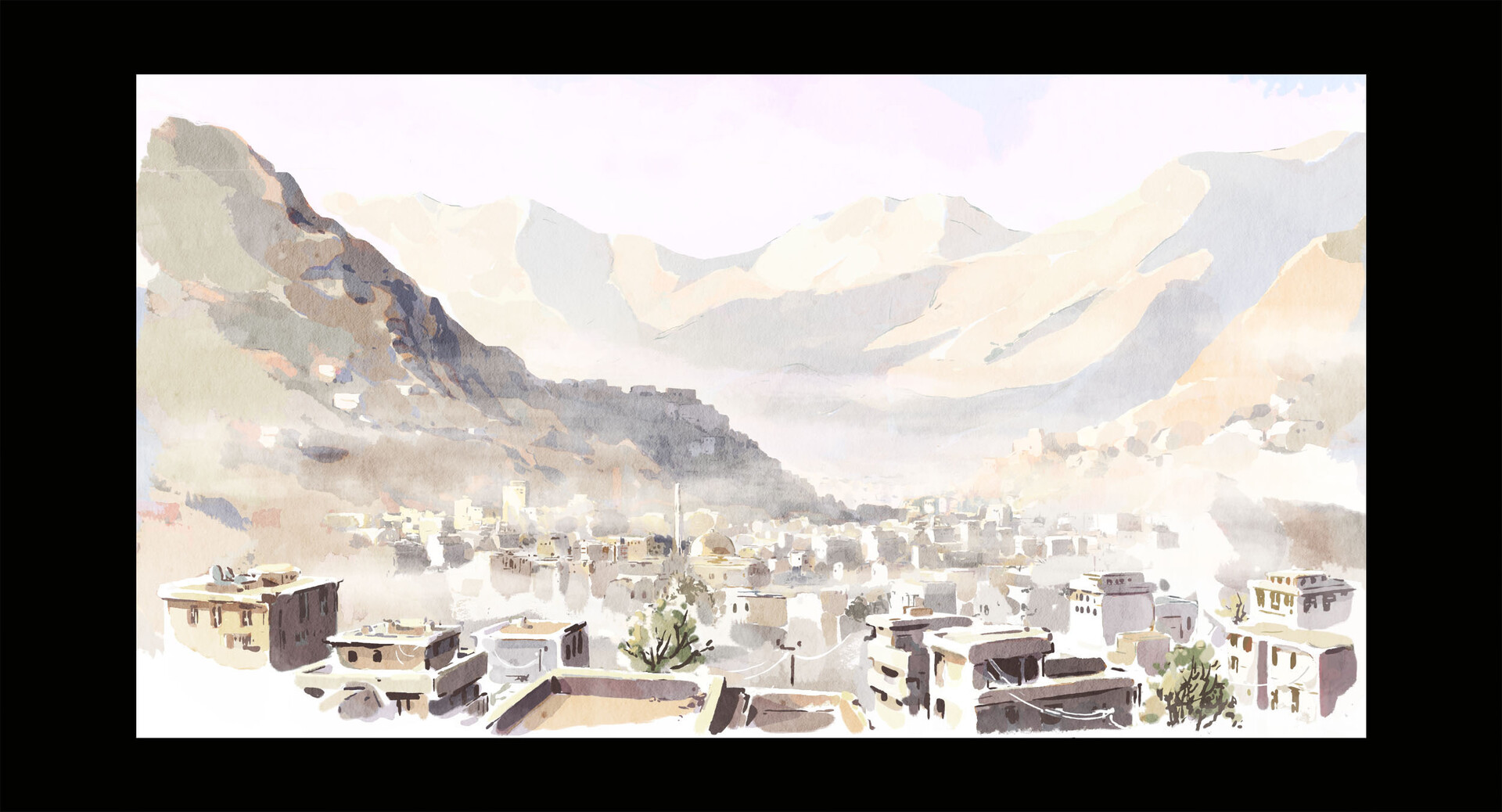 Nicolas Verbeke Les Hirondelles De Kaboul Background Art