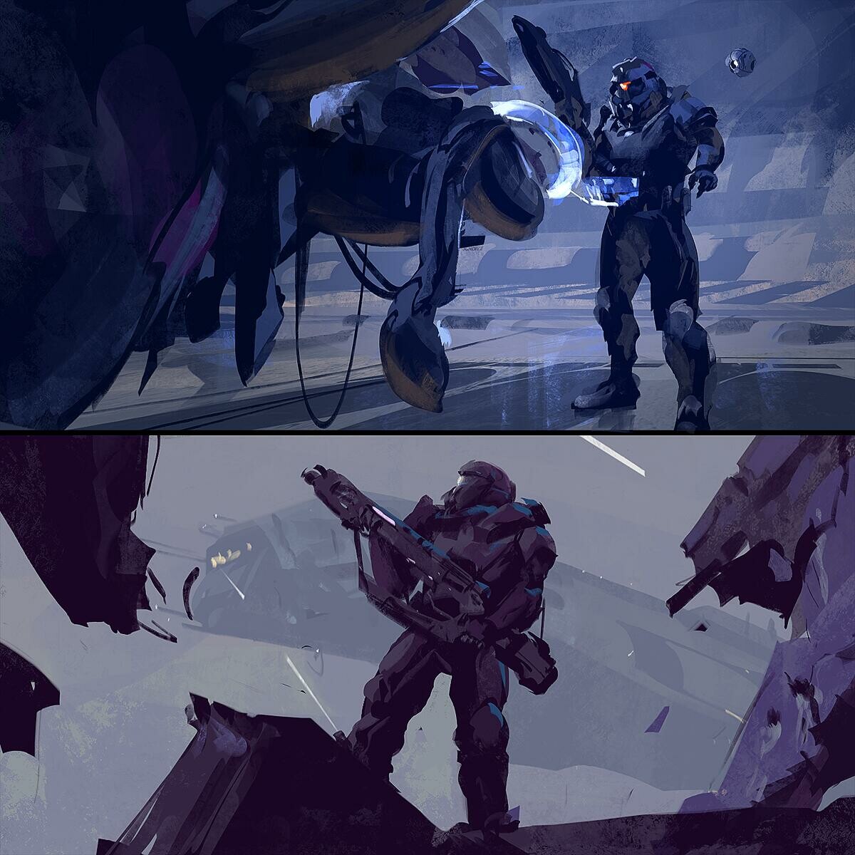 Concept speedpainting