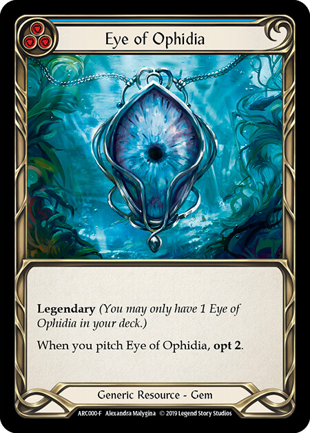その他 Eye of Ophidia (RF) flesh and blood Alexandra Fler Malygina - Flesh and Blood cards
