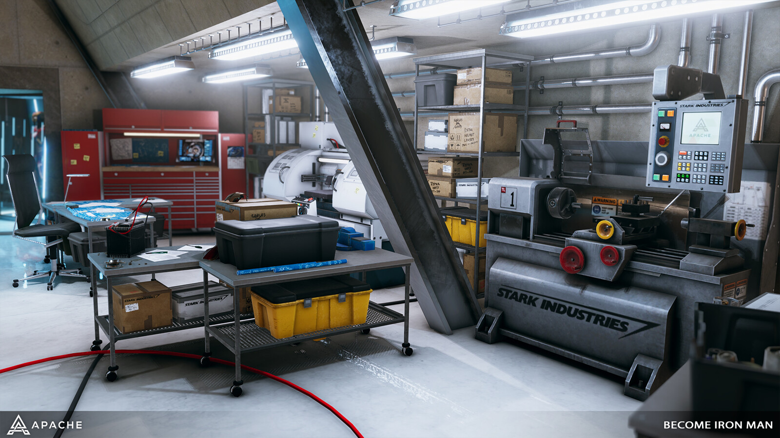 iron man 3 workshop