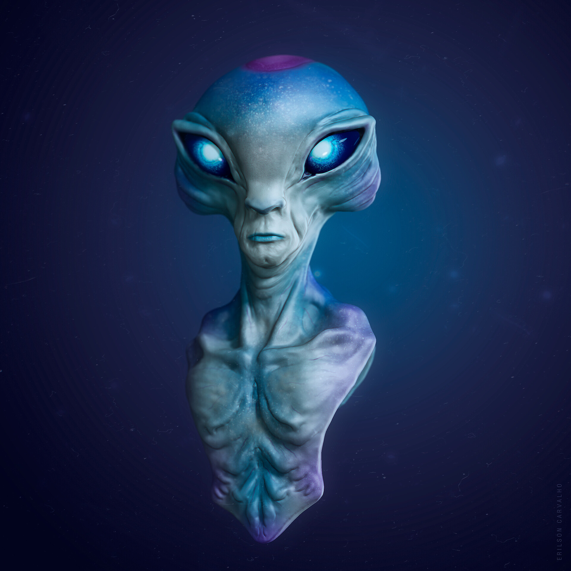 ArtStation - The Alien Zentur