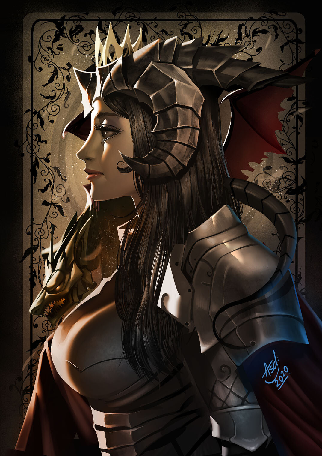 ArtStation Princess of Dragon