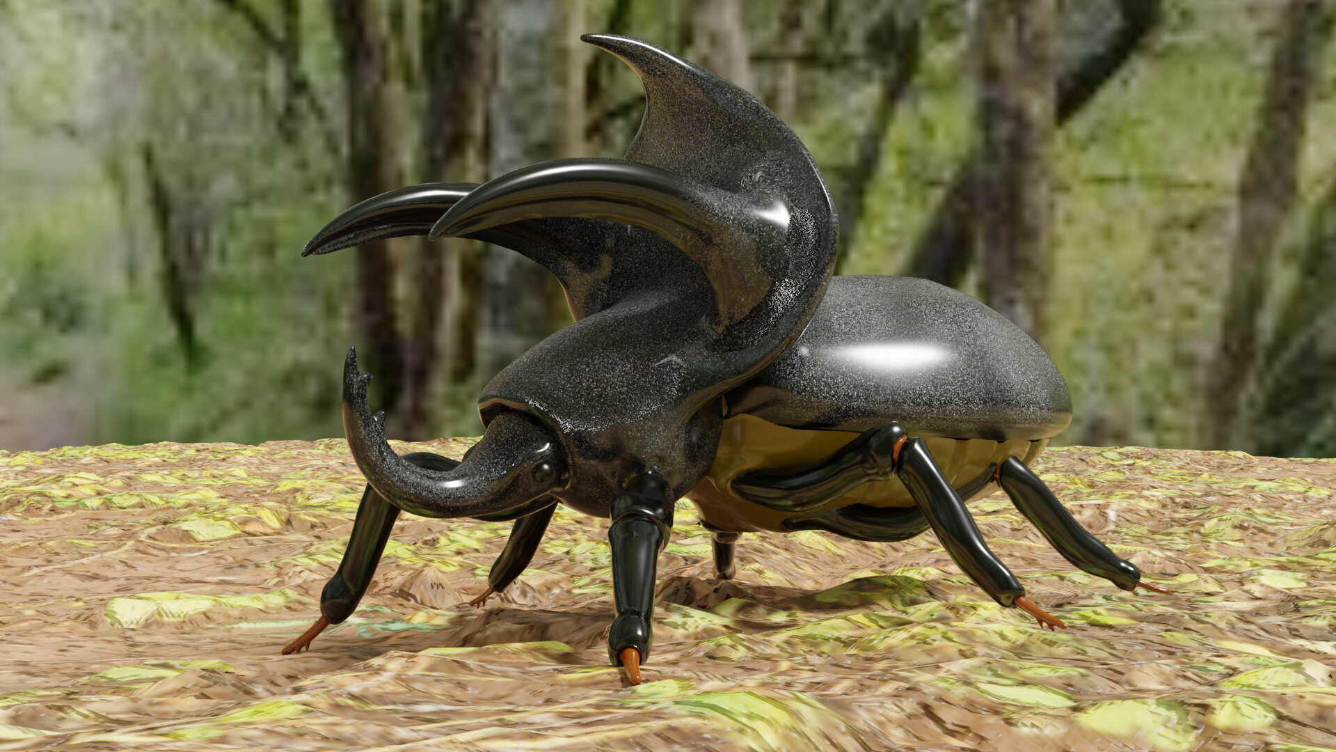 ArtStation - Triceratops Beetle