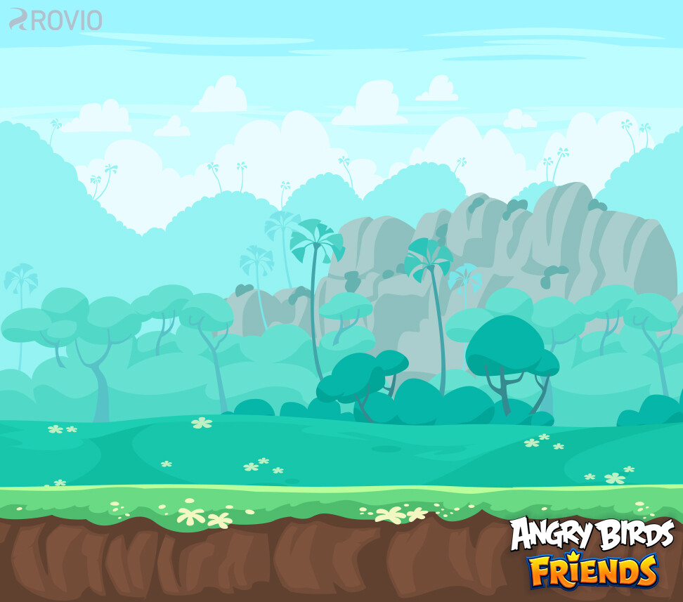 angry birds background
