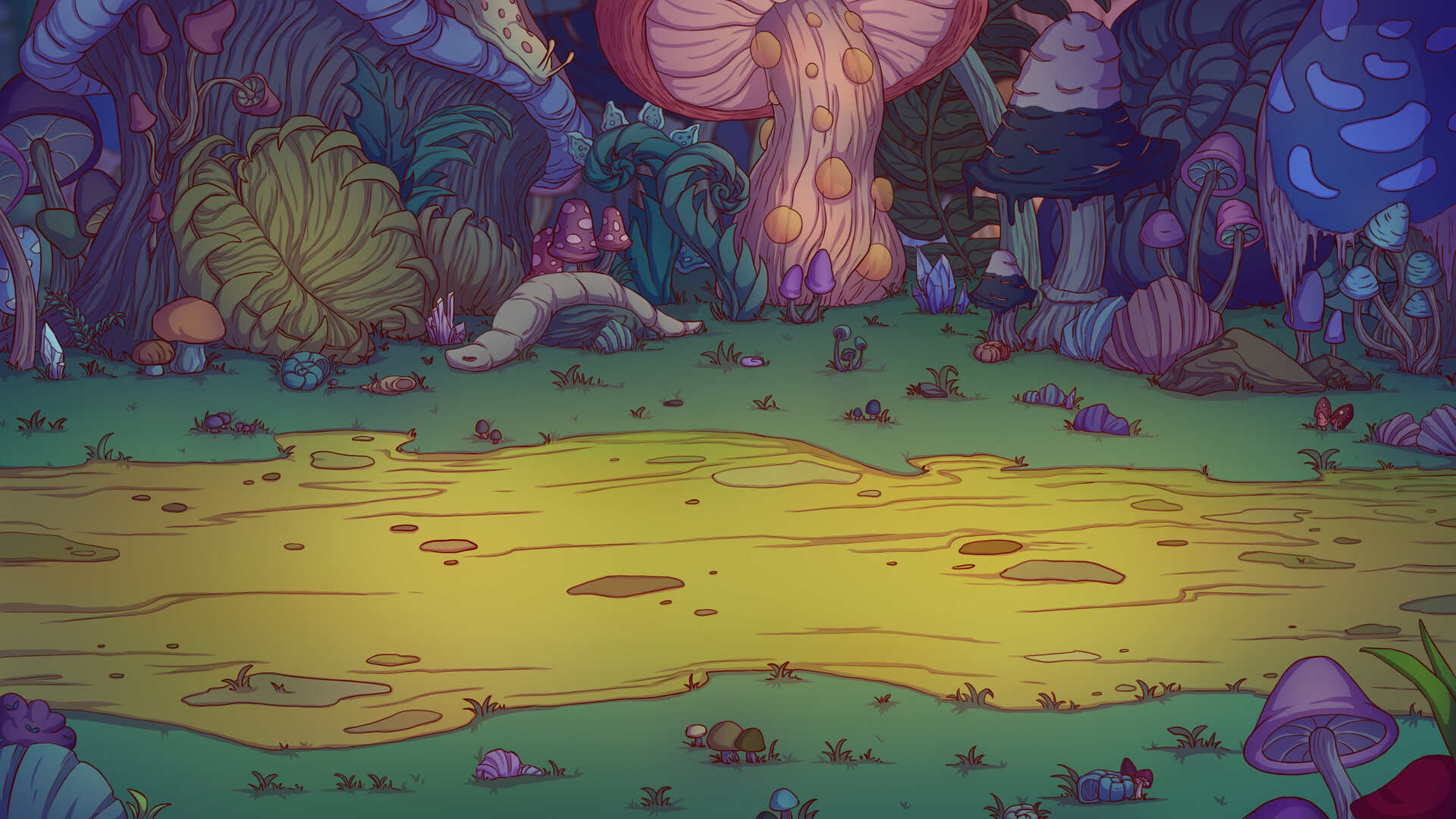 Artstation Casual Background Magic Forest Alina Elf