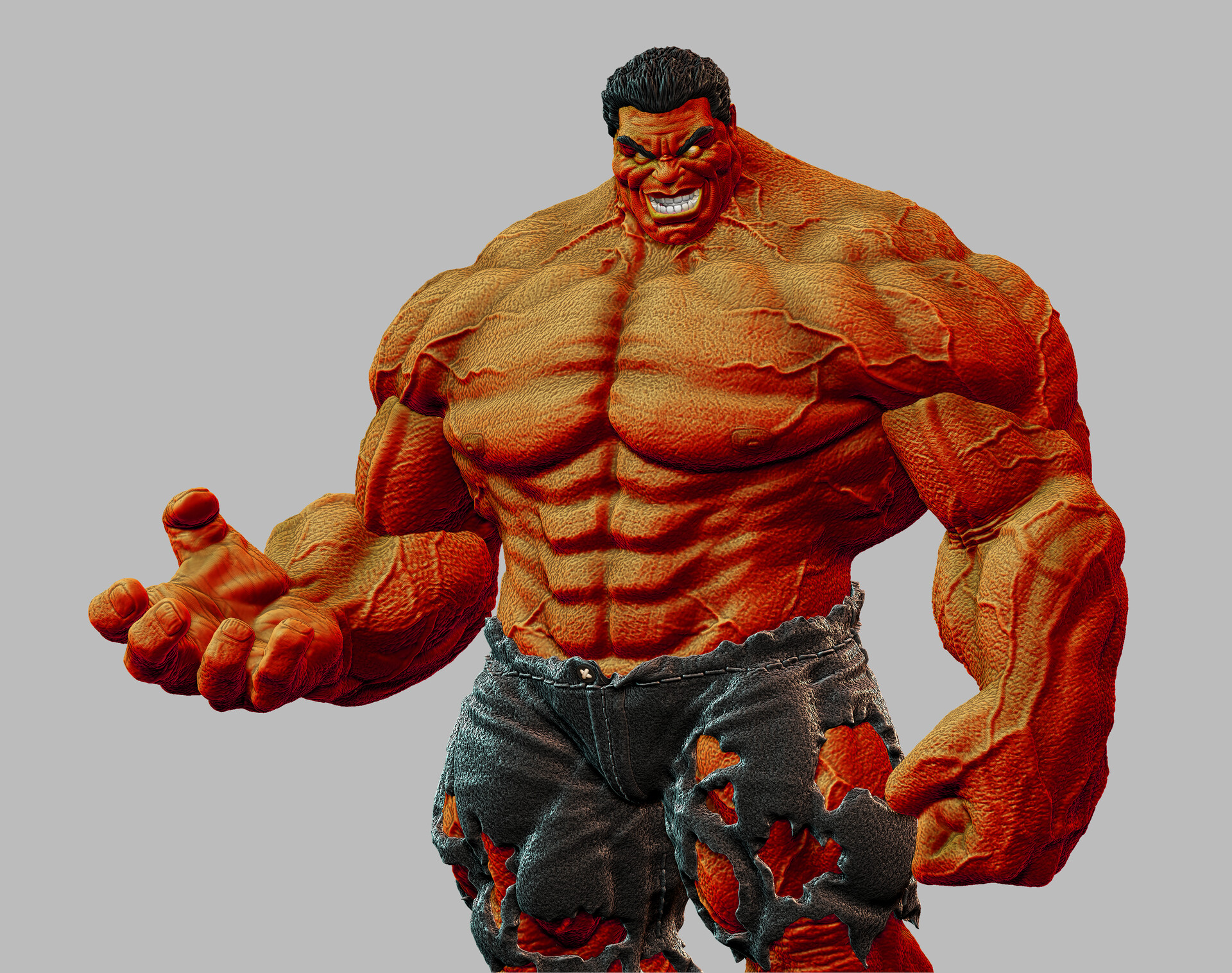 Artstation Red Hulk Orobus Nunez And if you have any animated movie or tv related questions for us, please drop us a line at saturdaymourningcartoons@gmail.com, suggest a title to review here, or even call us at the cartoon hotline: artstation red hulk orobus nunez