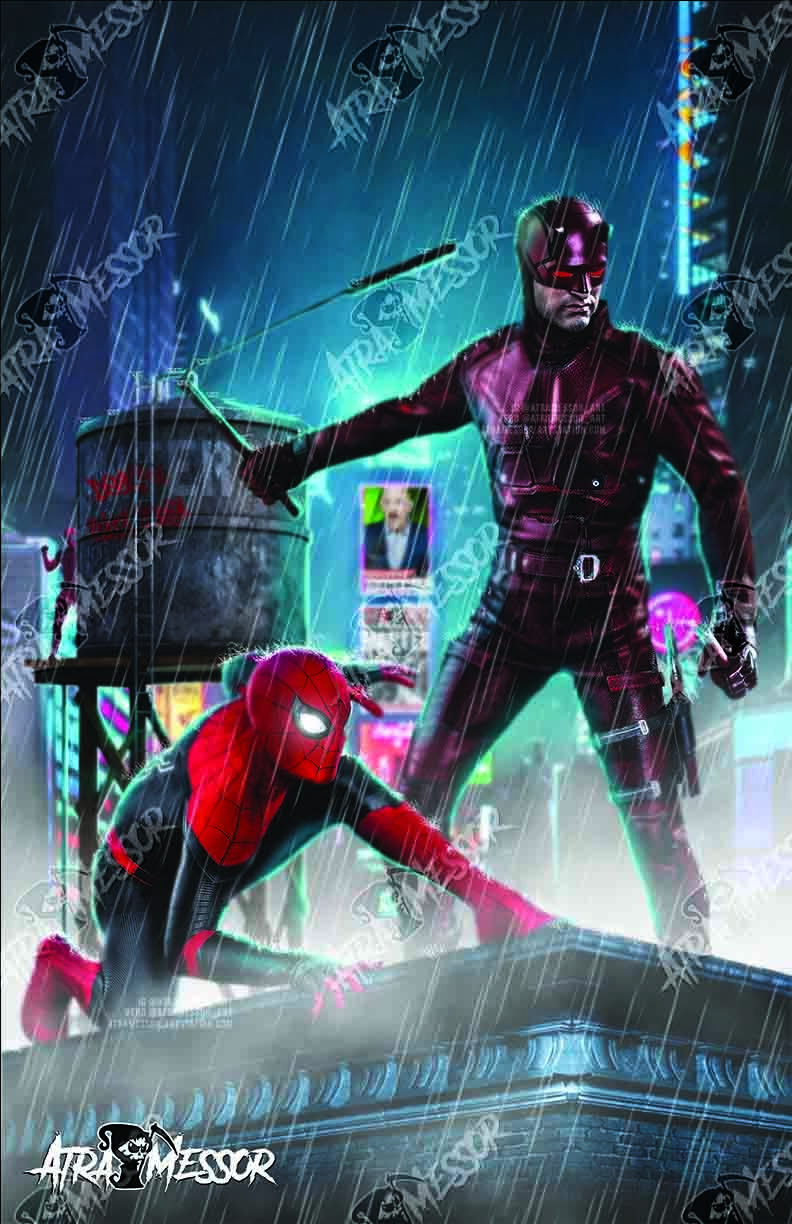 Marvel Team up! Spiderman and Daredevil