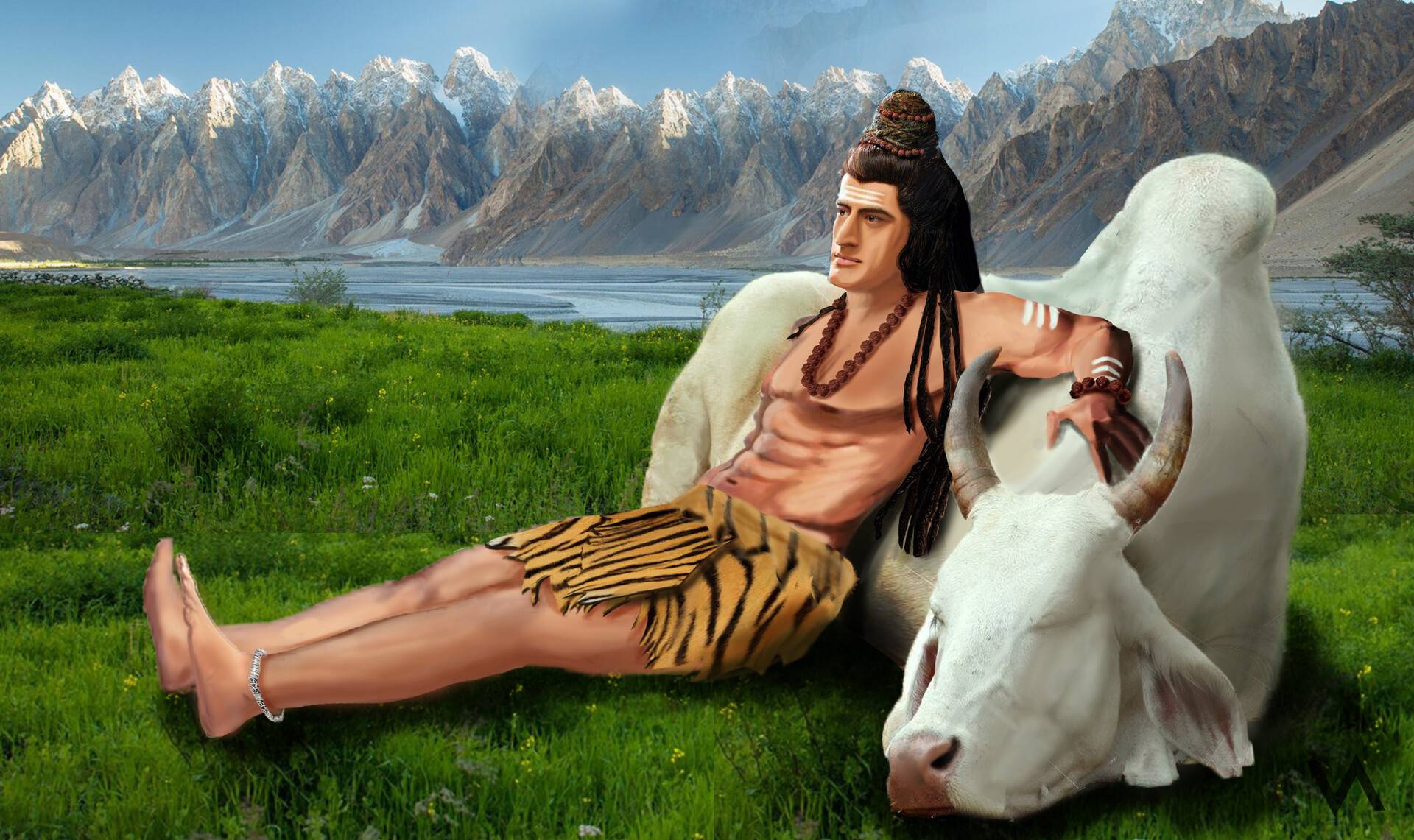 ArtStation ''SHIVA '' concept art of lord shiva