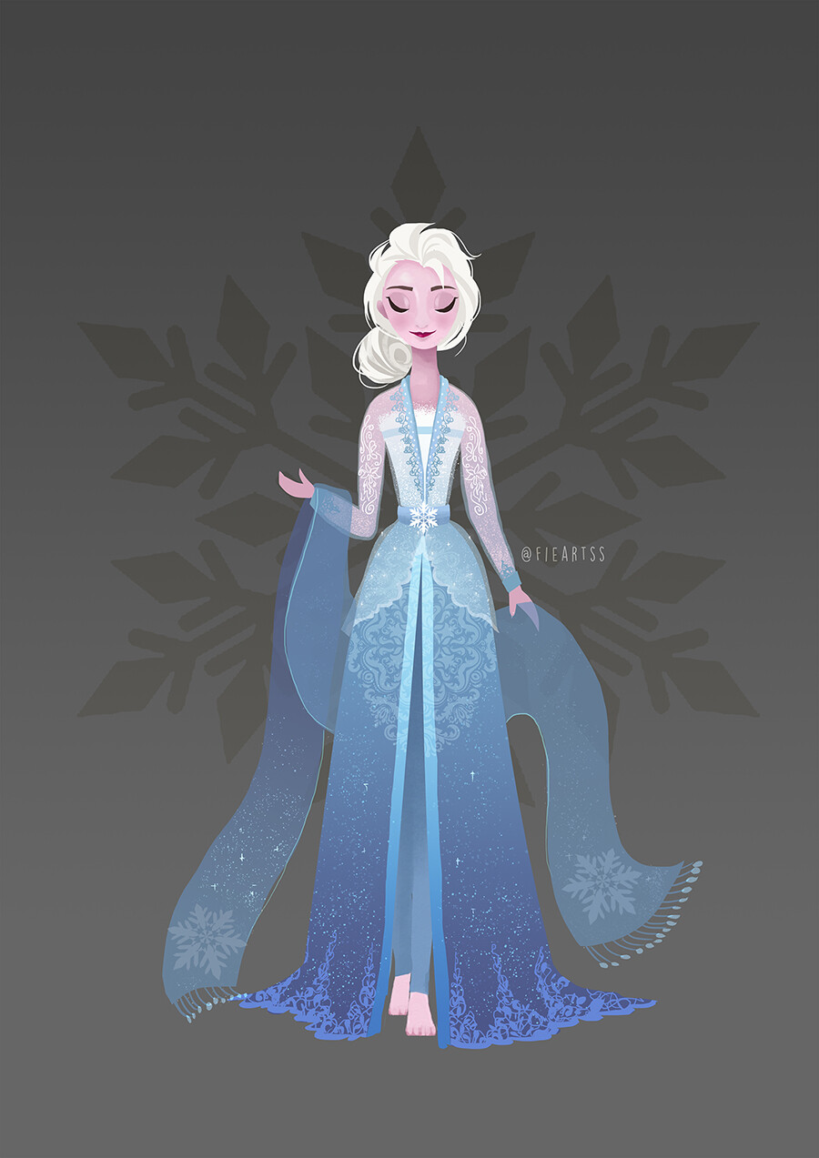 Fierrany Halita Frozen 2 Fan Art
