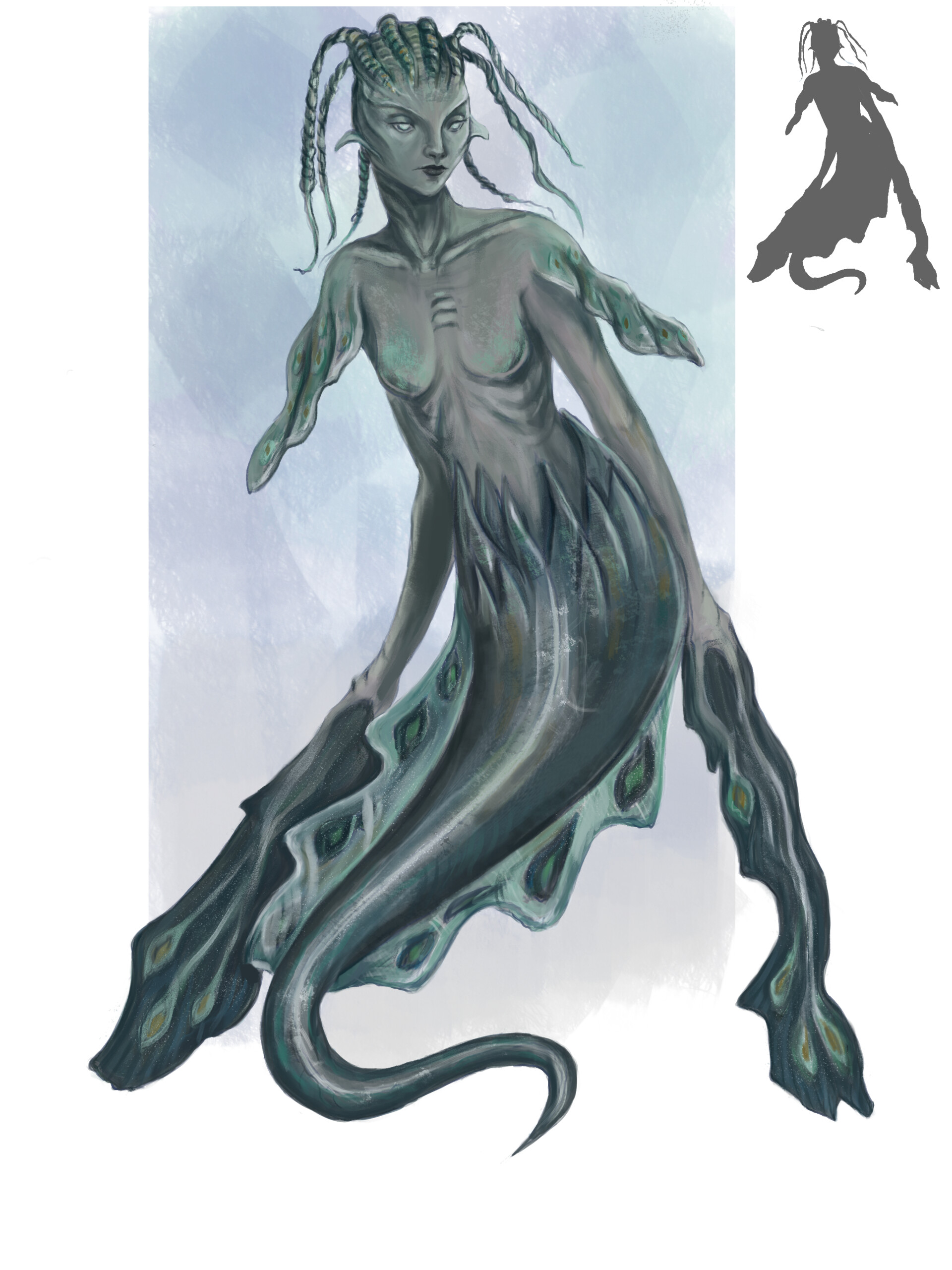 ArtStation Creature Concept: Water Humanoid