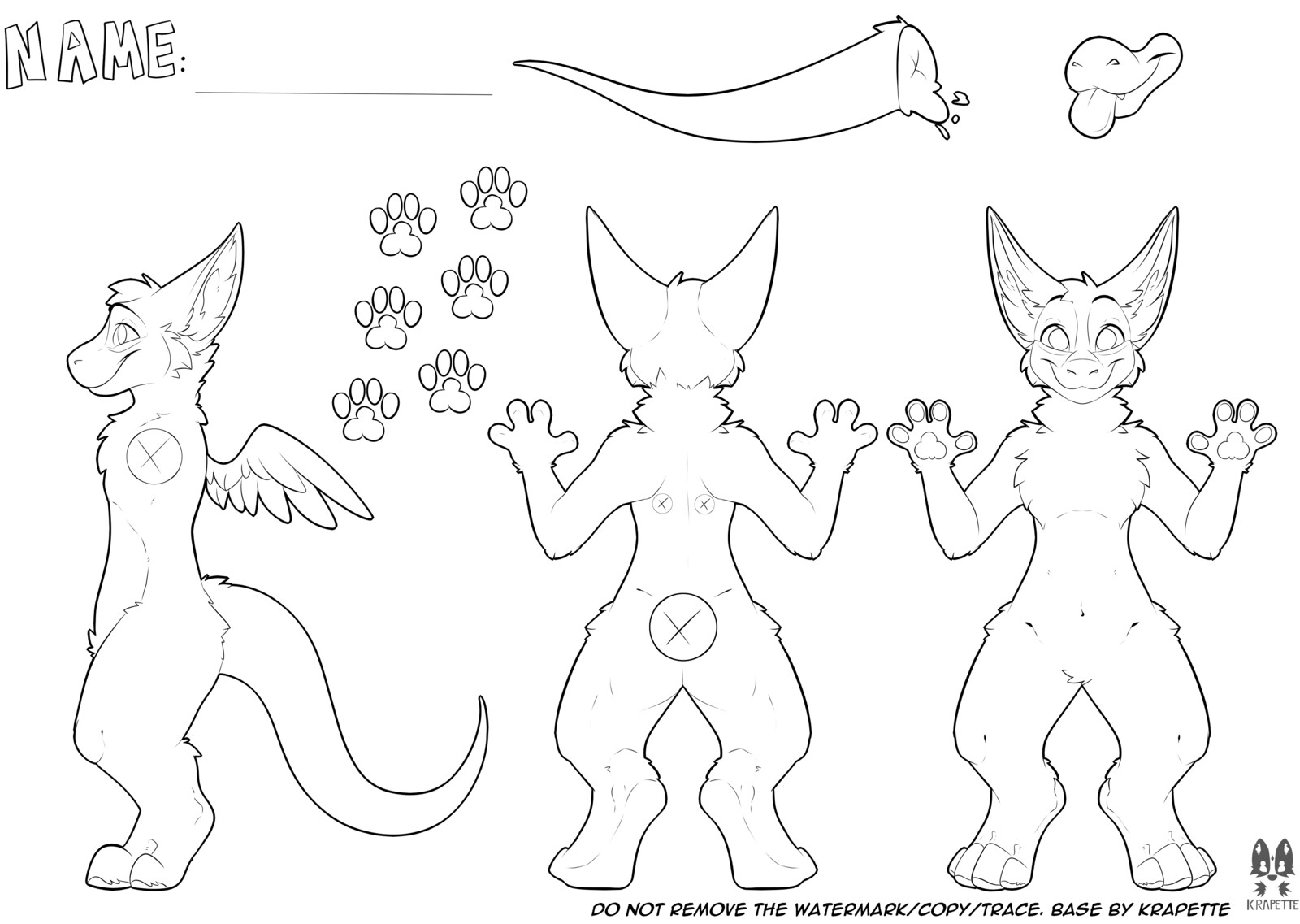 Artstation Dutch Angel Dragon Reference Sheet Free To Use Krapette Ko,Line Drawing Horse Jumping