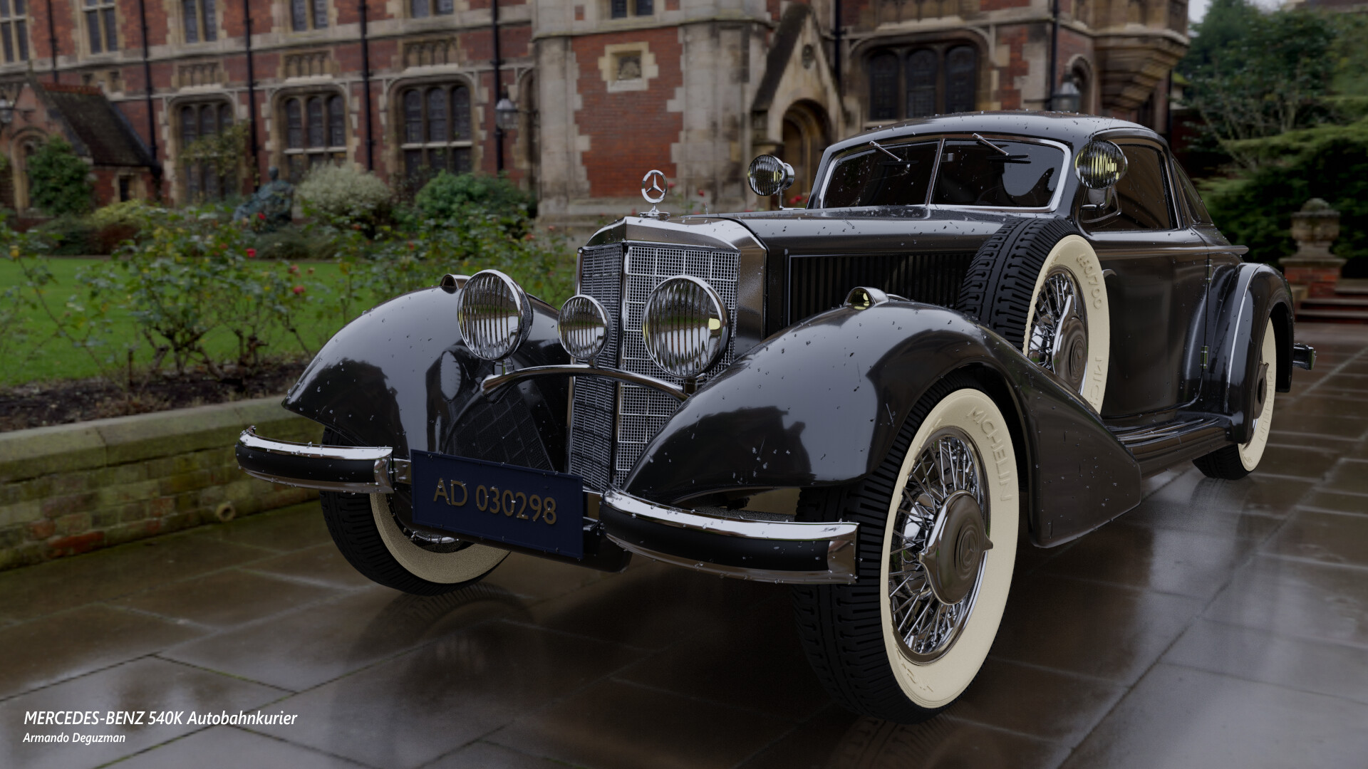 Artstation Mercedes Benz 540k
