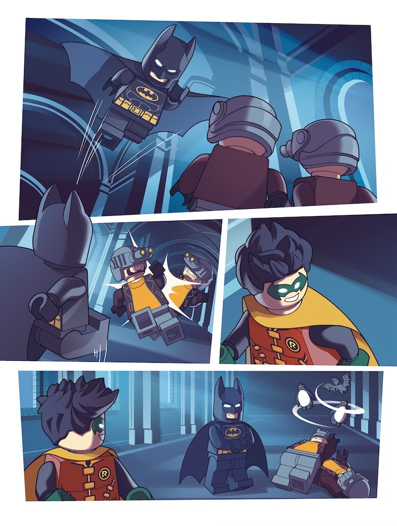 Lego batman top comic book