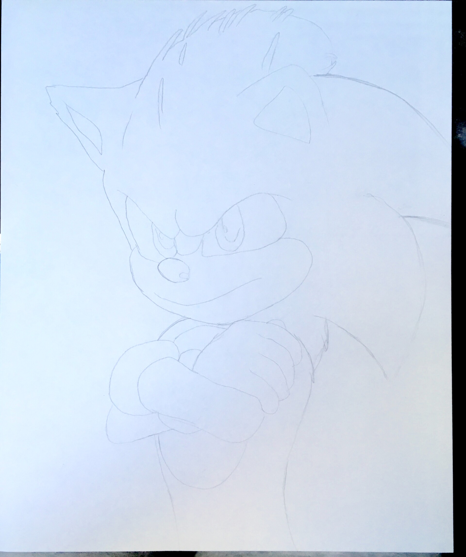 ⚡ How to Draw SONIC the HEDGEHOG ⚡