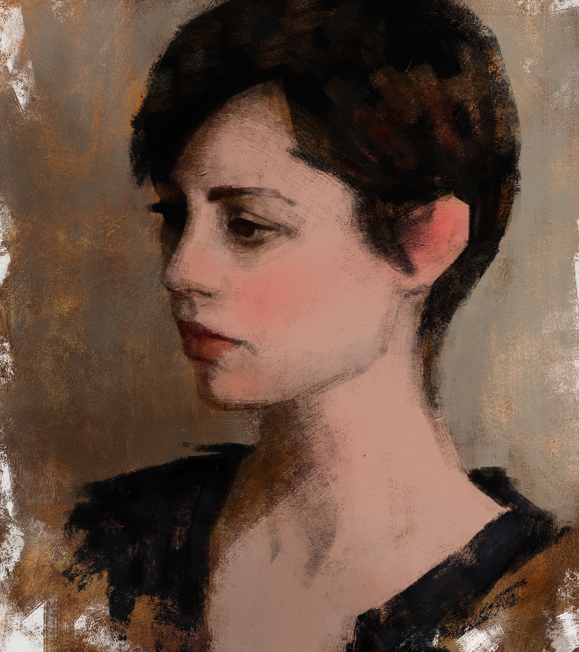 Artstation Digital Painting After Jeremy Lipking Toko Suzuki