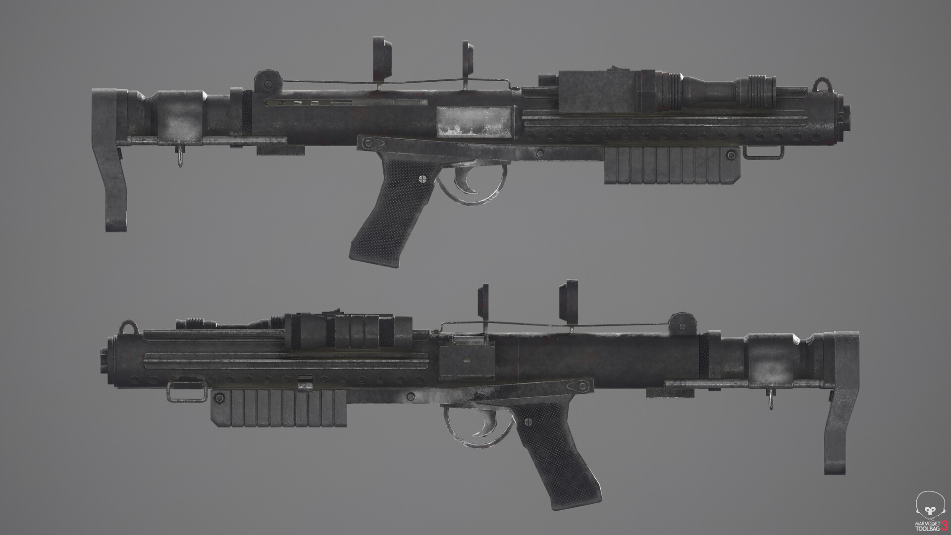 Artstation Star Wars E 10 Blaster Rifle Ben Chapman