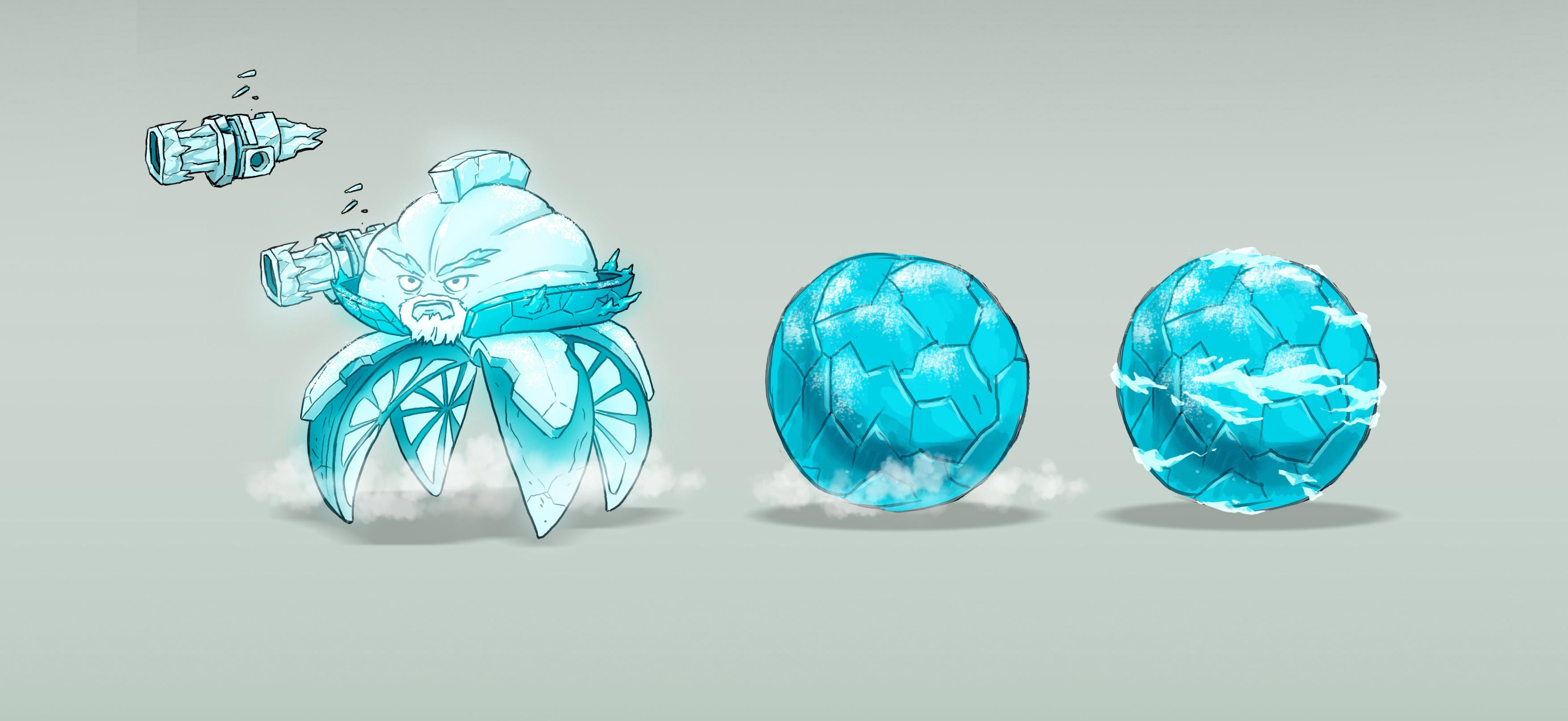 Artstation Plants Vs Zombies Garden Warfare 2 Frozen Citron