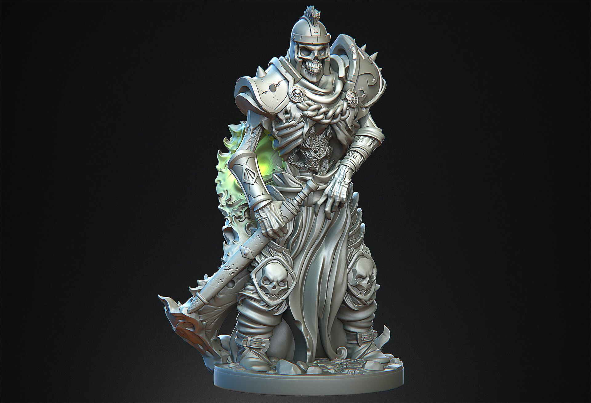 ArtStation Elite Skeleton Print'N Paint Miniatures