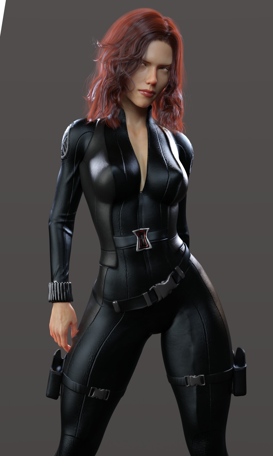 Artstation Black Widow Avengers Noah Graphicz