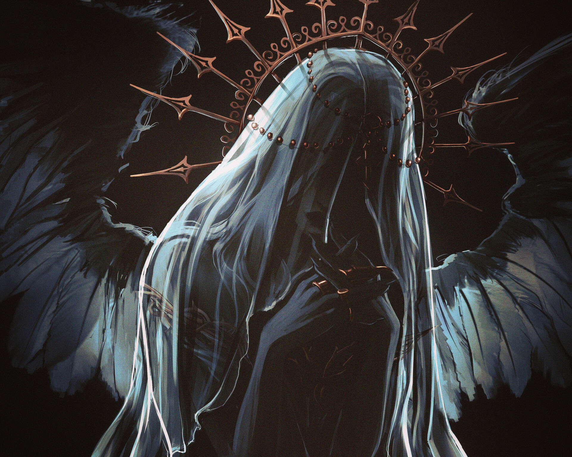 ArtStation angel of the void