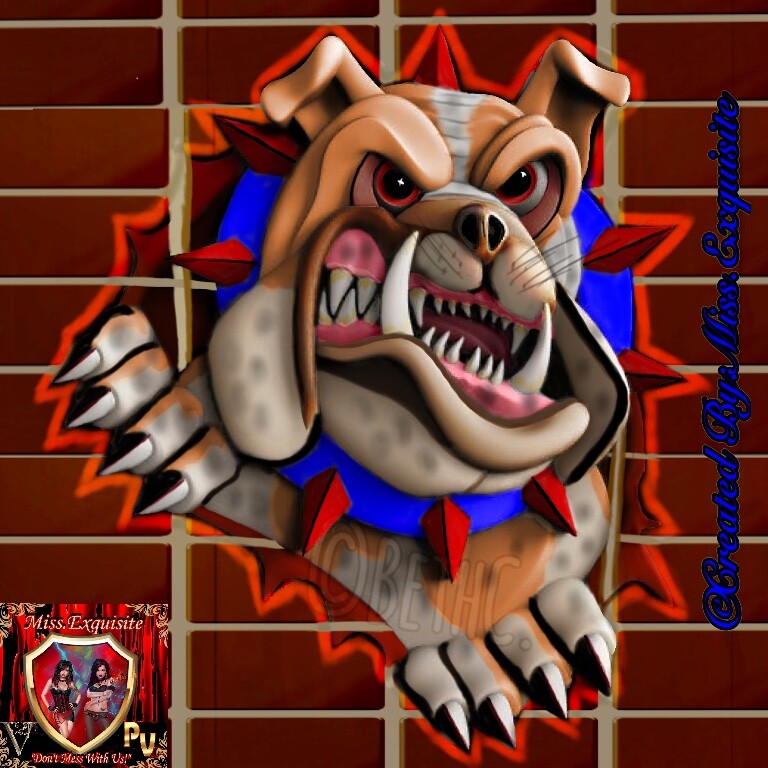 Miss Exquisite S Phenomenal Tags Creative Arts 3d Bully Bulldog