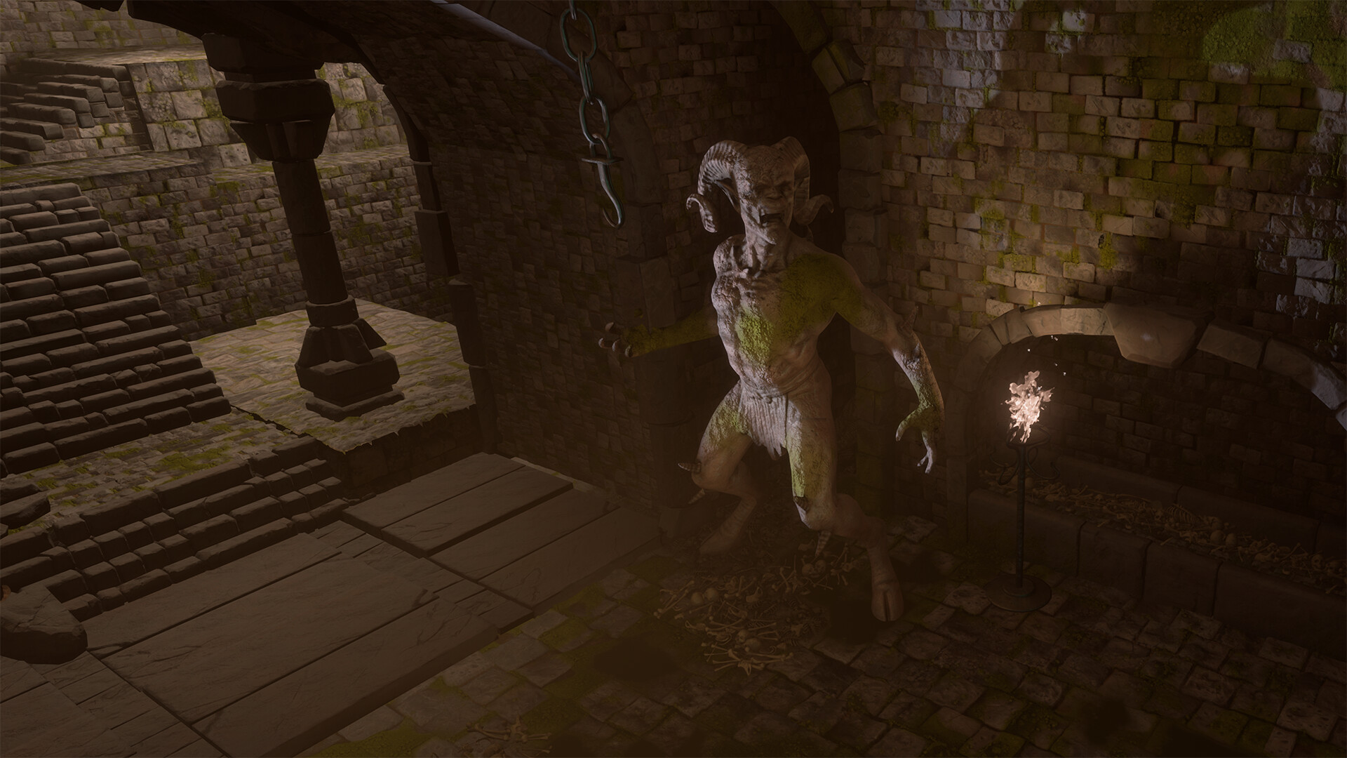 Kevin Meißner Satyr statue photogrammetry scan