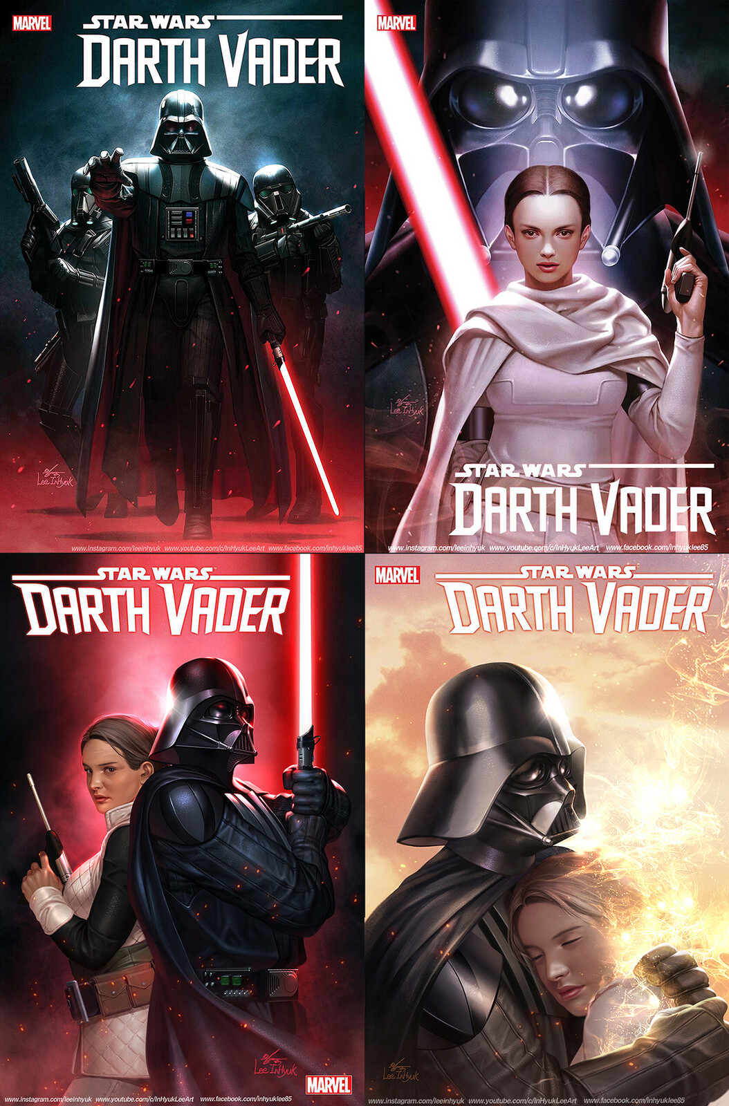 Star Wars: Darth Vader #1~4
