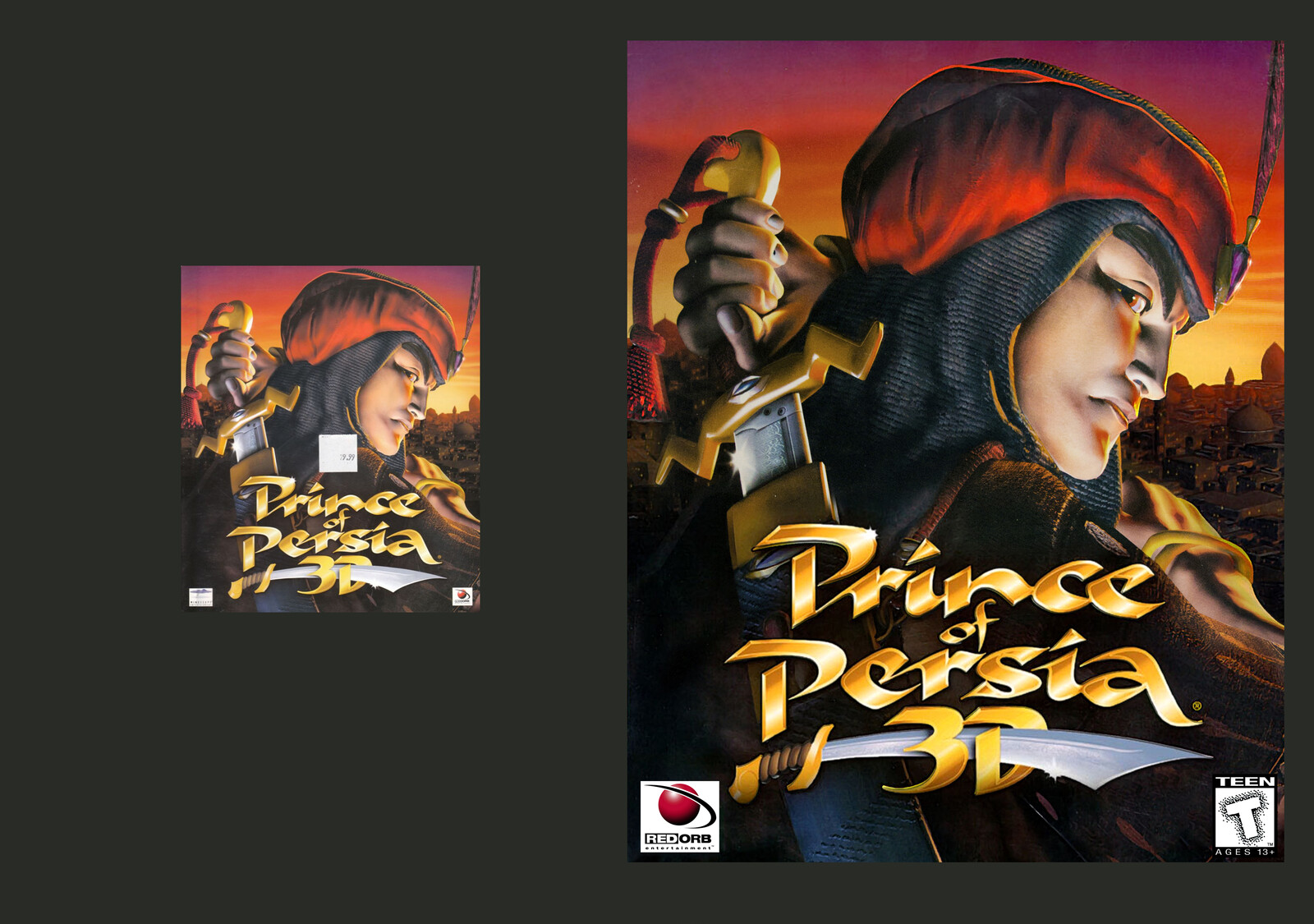 Prince of Persia 3D (Scan vs. Upscaled)