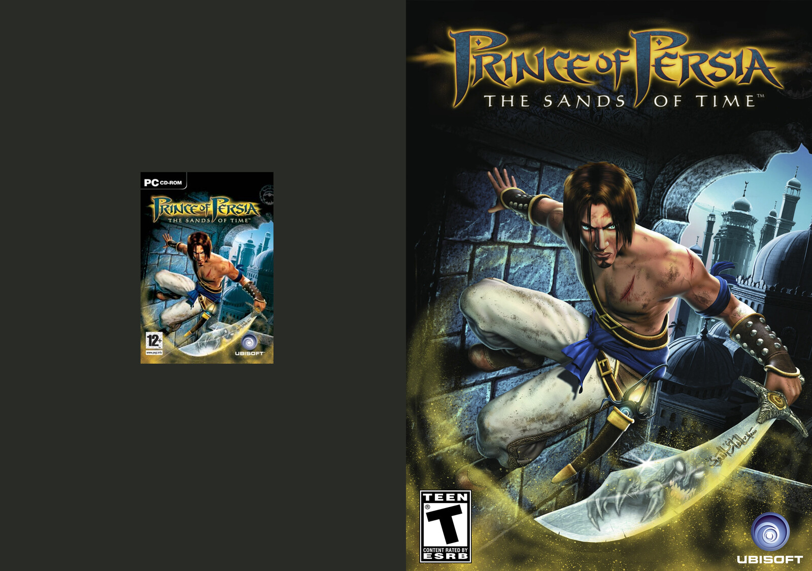 Prince of Persia: Sands of Time  (Scan vs. Upscaled)