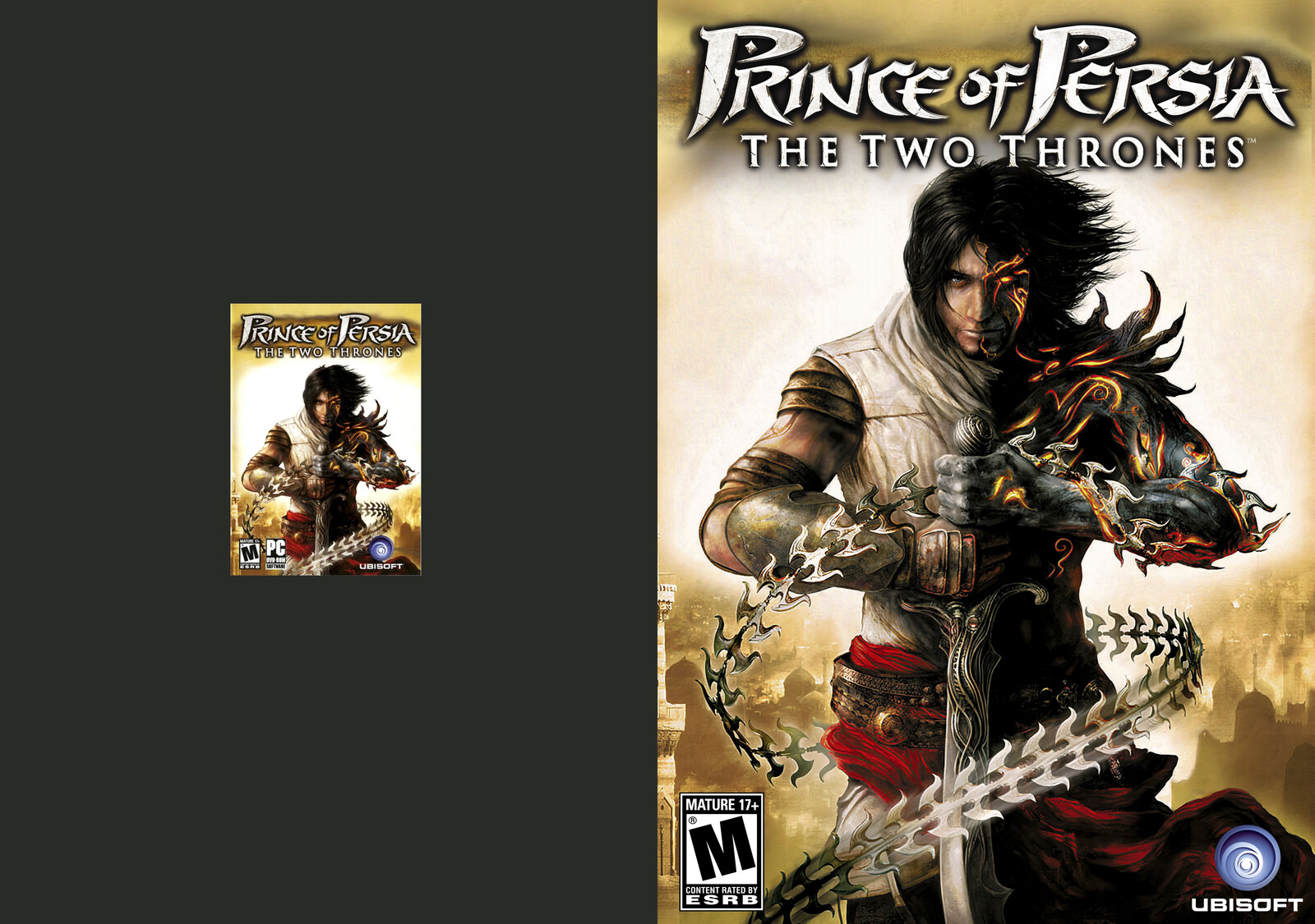 Prince of Persia: The Two Thrones (Scan vs. Upscaled)
