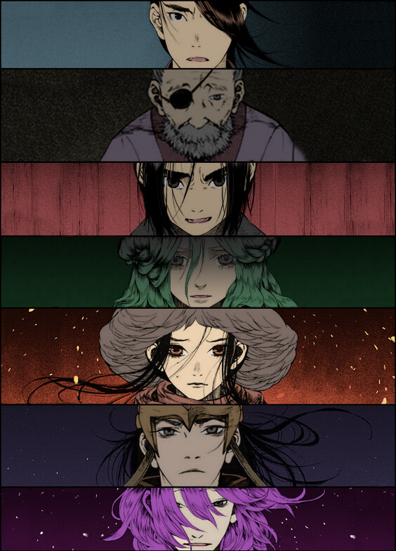 ArtStation - Manga Color Temperature Study