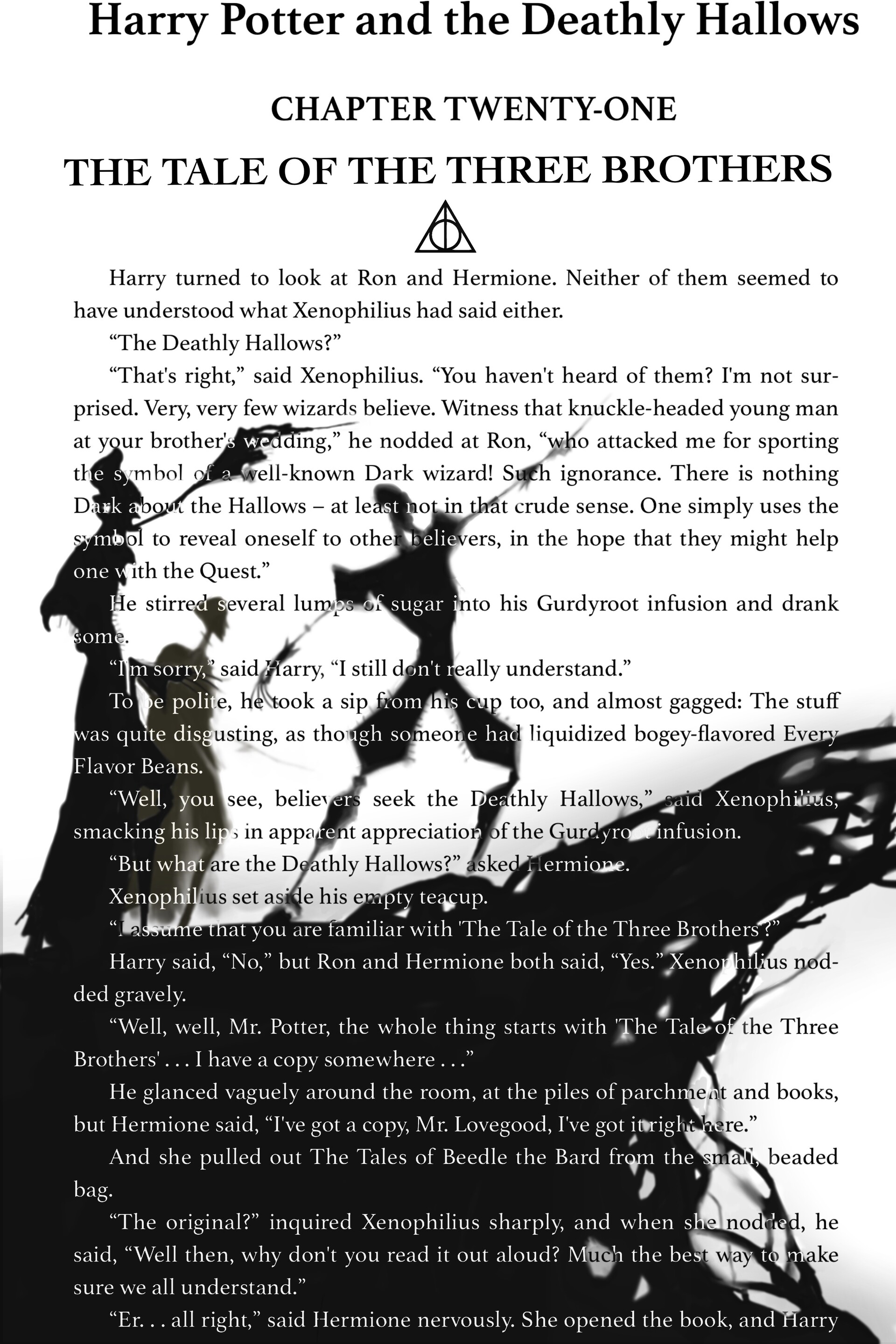 ArtStation Harry Potter And The Deathly Hallows Printable Wall Art ArtStation Harry Potter And The Deathly Hallows Printable Wall Art