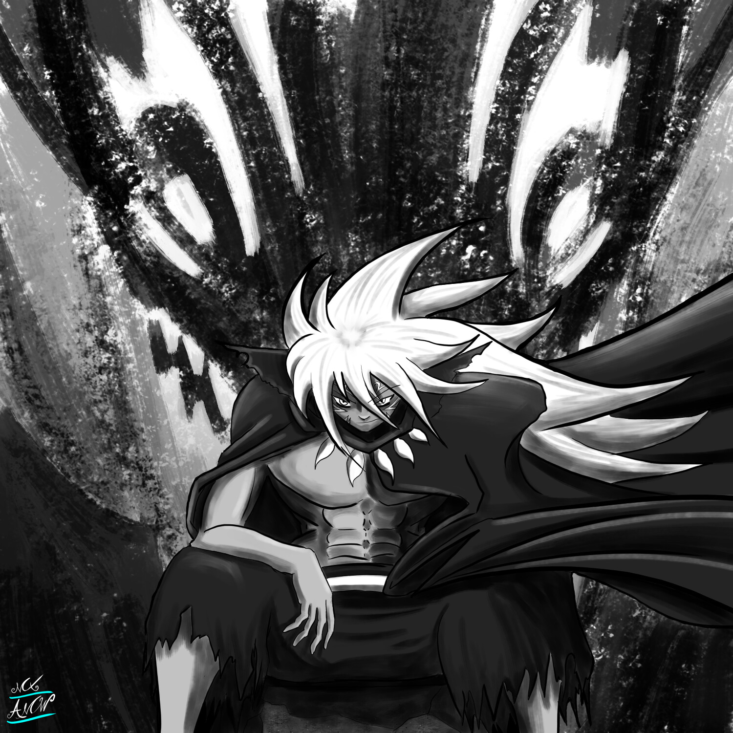 Natsus Fired Up Blade Dragon King Mode  Daily Anime Art
