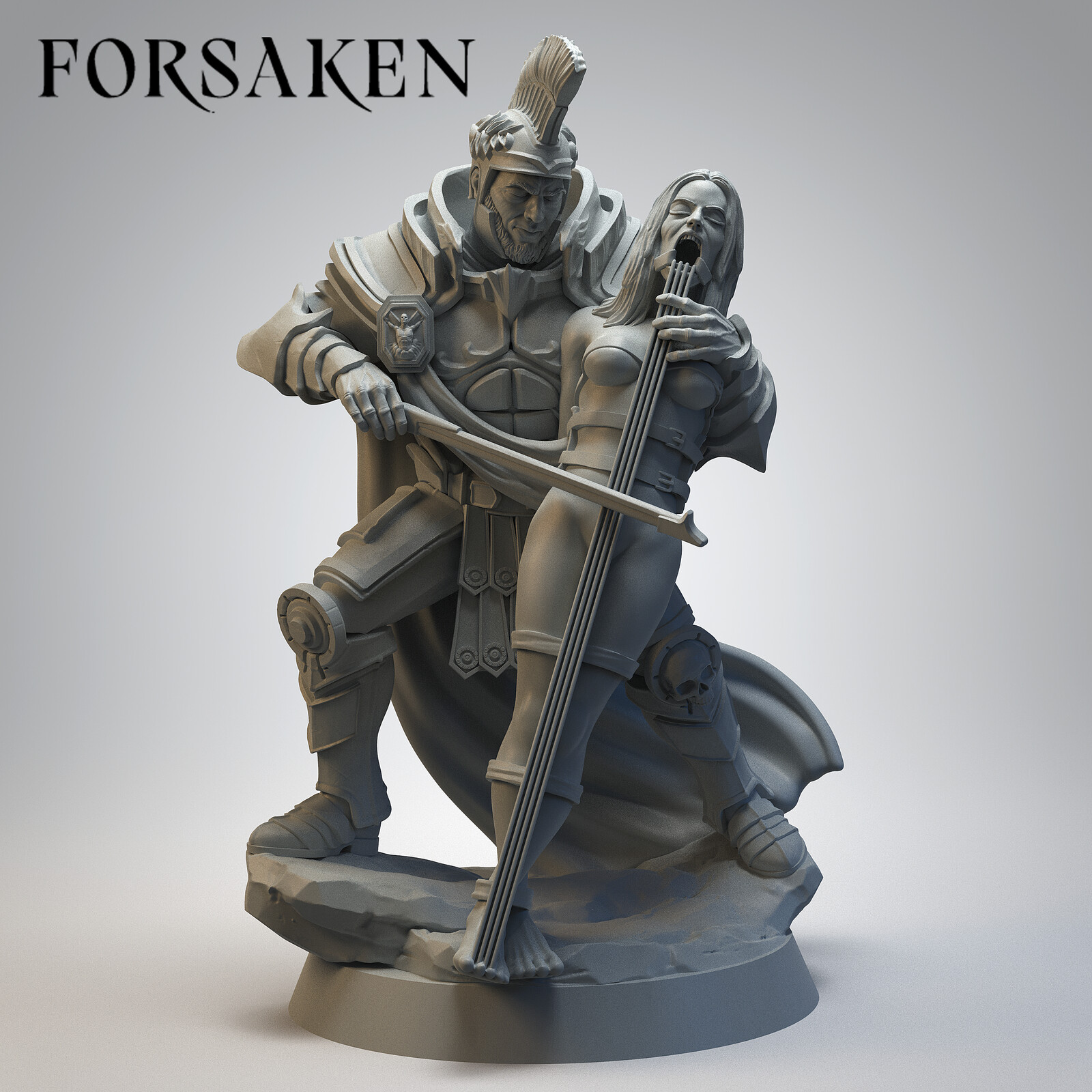Forsaken boardgame miniatures - Soldier