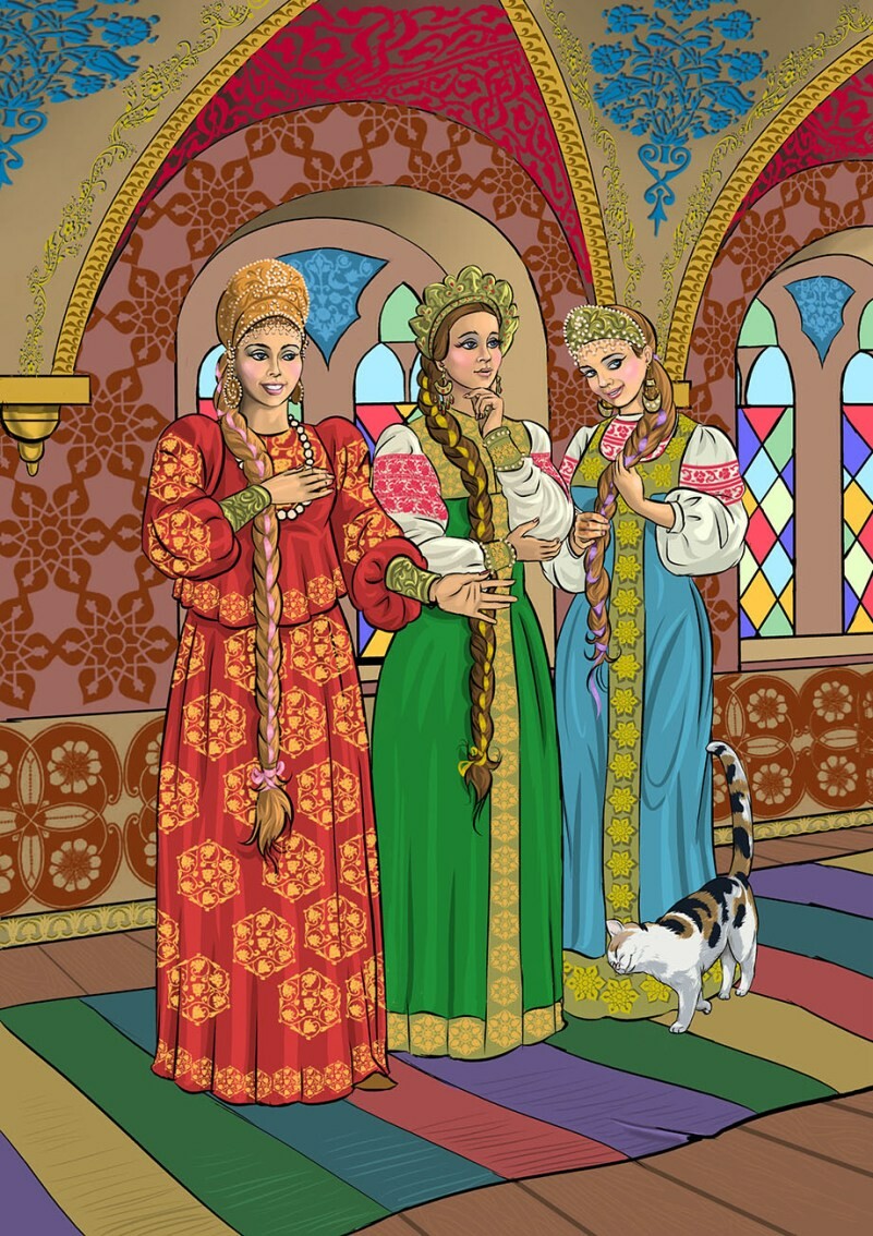 Картинки три дочери